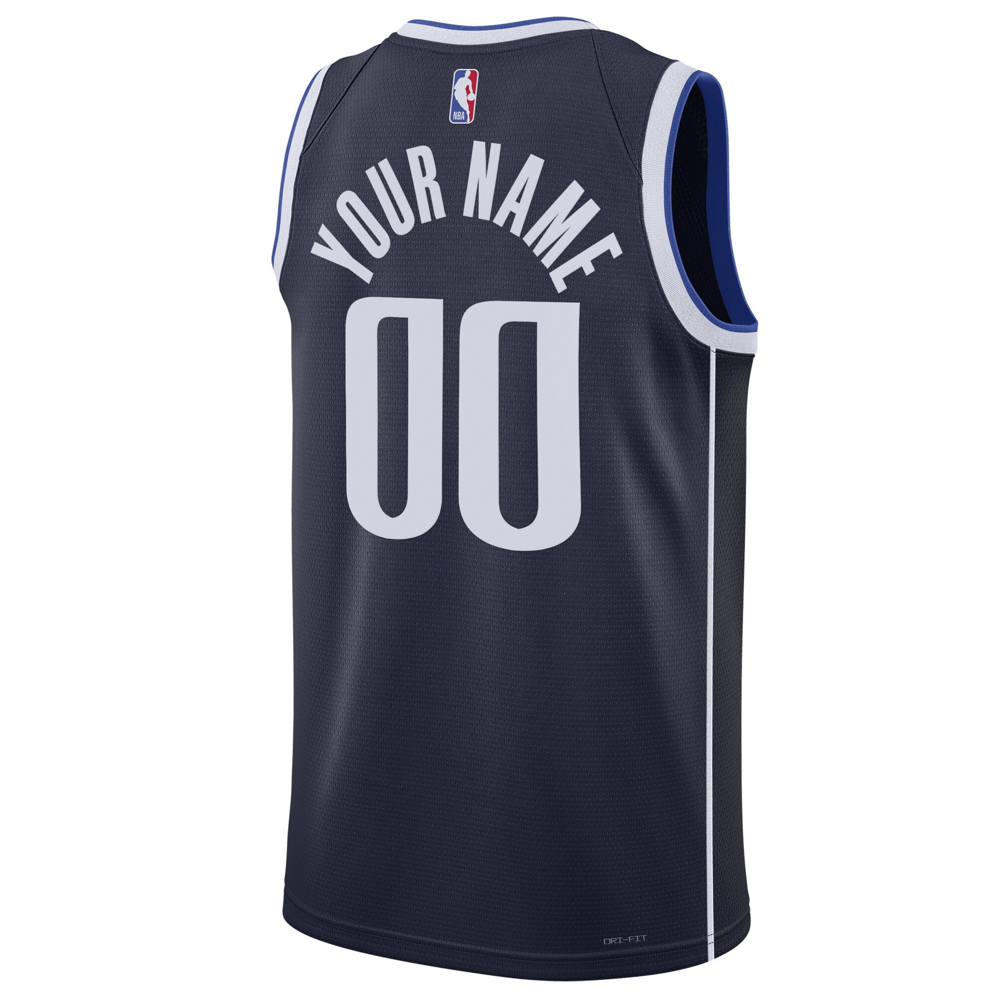 Dallas Mavericks Jordan Brand Unisex 2022\/23 Swingman Custom Jersey - Statement Edition - Navy