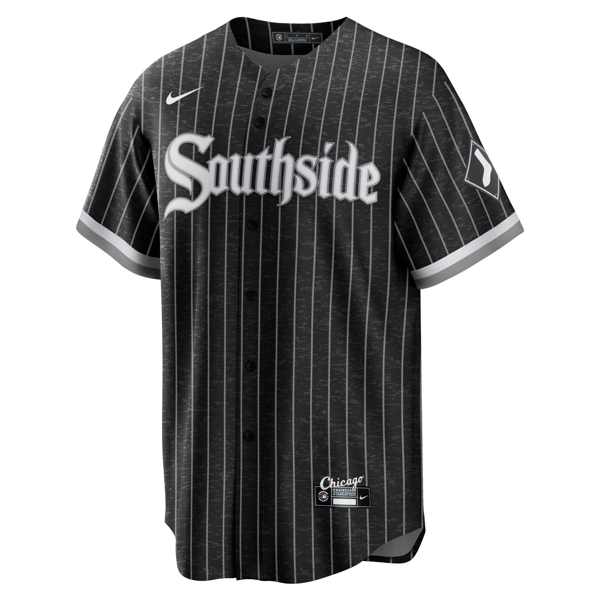 Yoan Moncada Chicago White Sox  City Connect Replica Player Jersey - Black