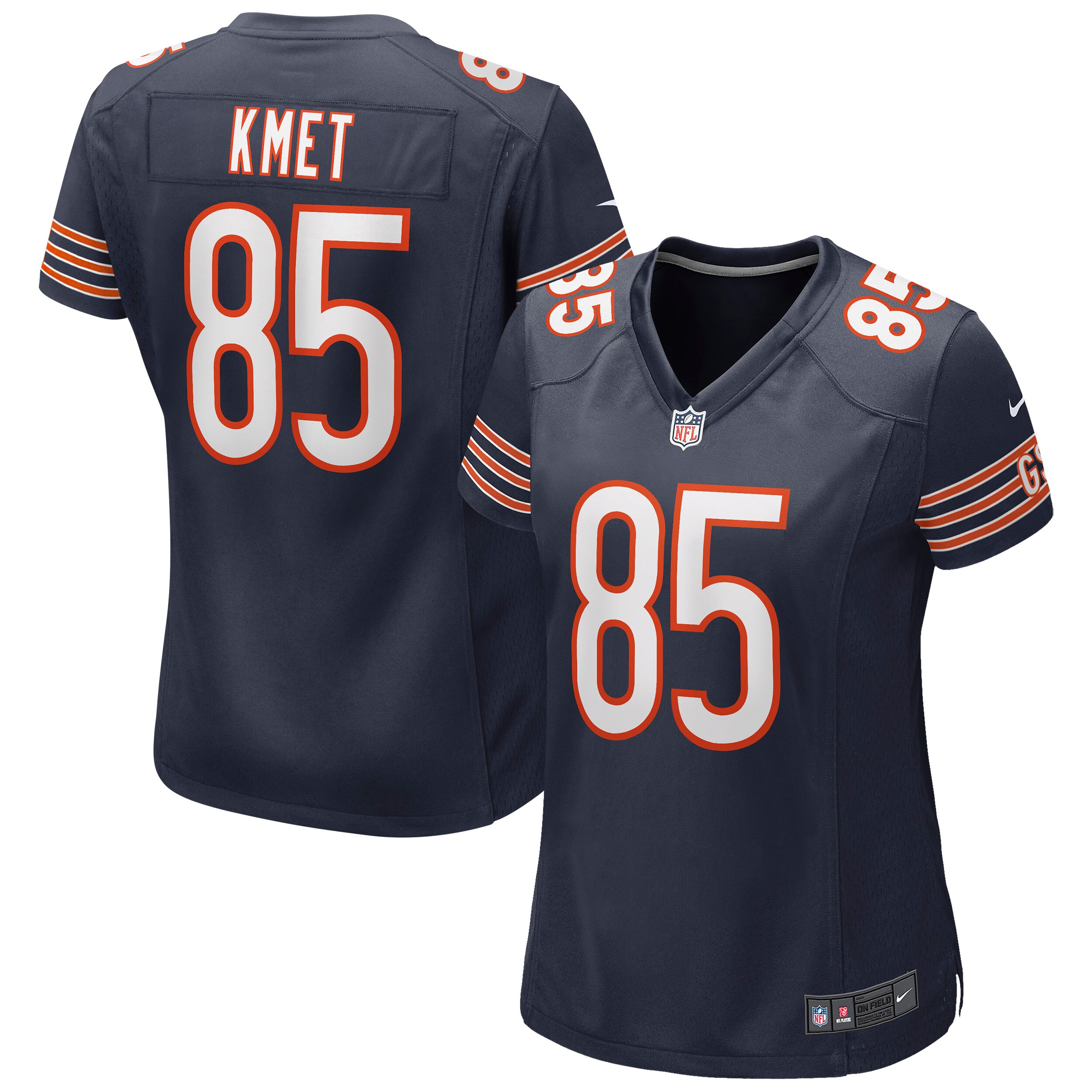 Cole Kmet Chicago Bears  Women's Game Jersey - Navy