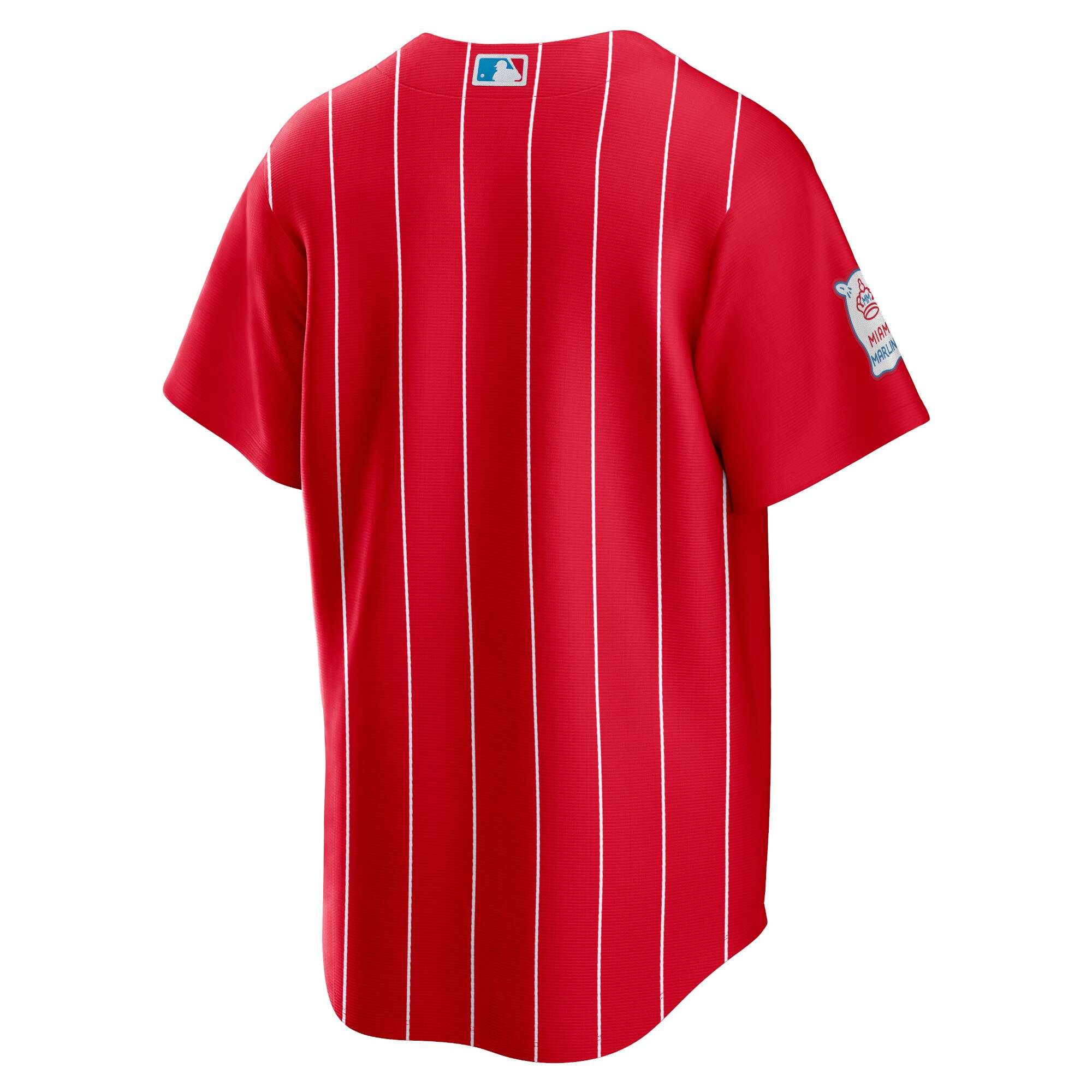 Miami Marlins  City Connect Replica Team Jersey - Red
