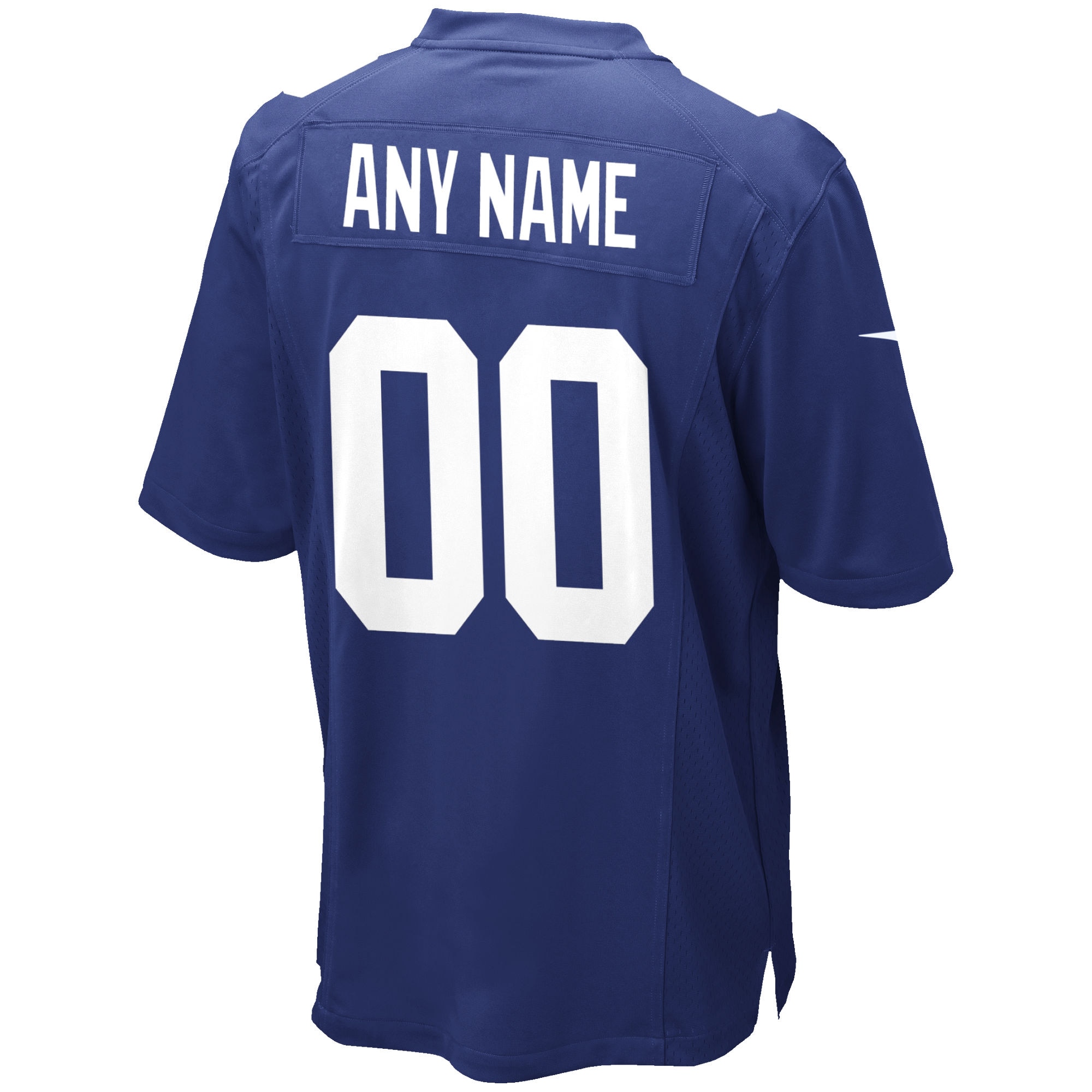 New York Giants  Custom Game Jersey - Royal