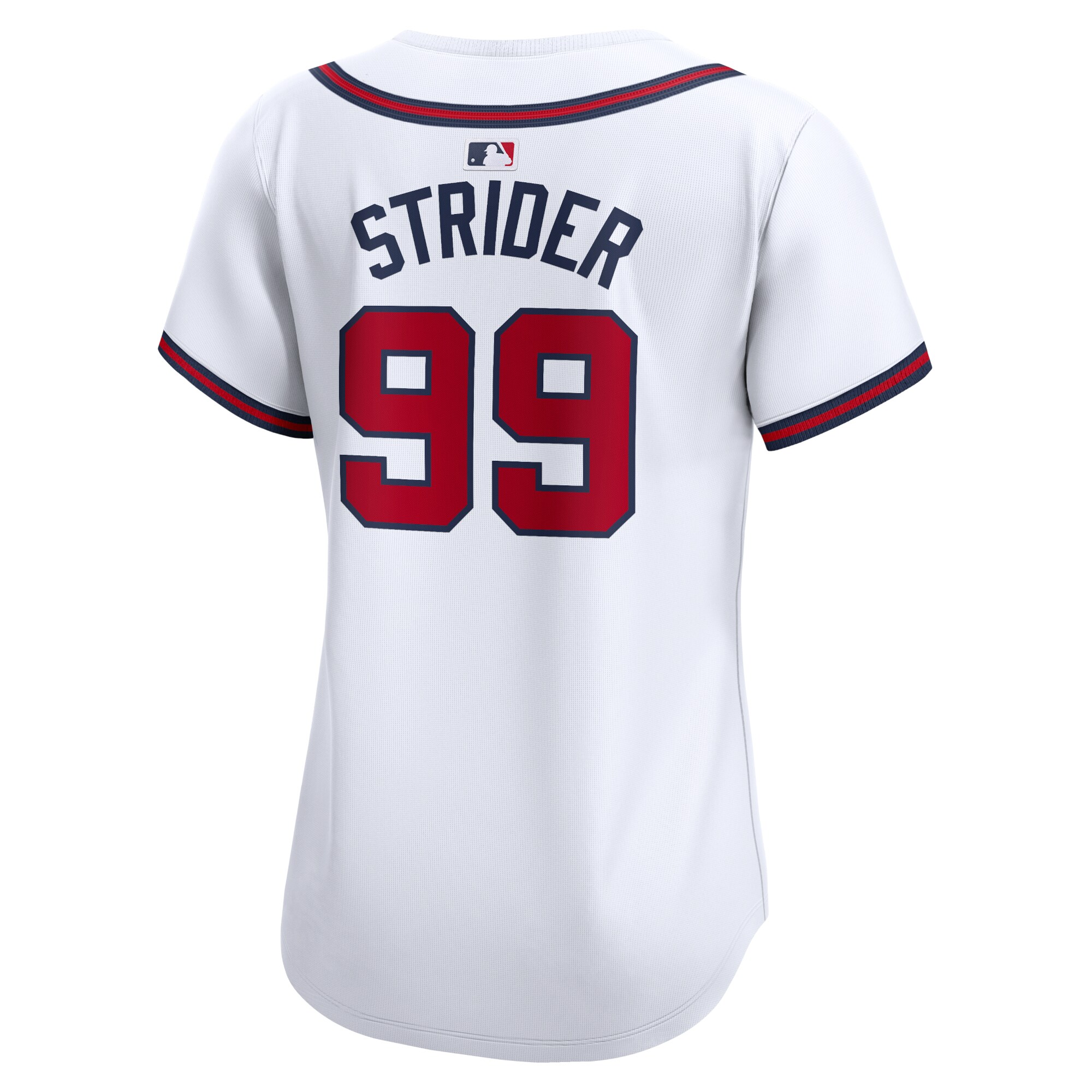 Spencer Strider Atlanta Braves  Women's  Home Limited Player Jersey - White