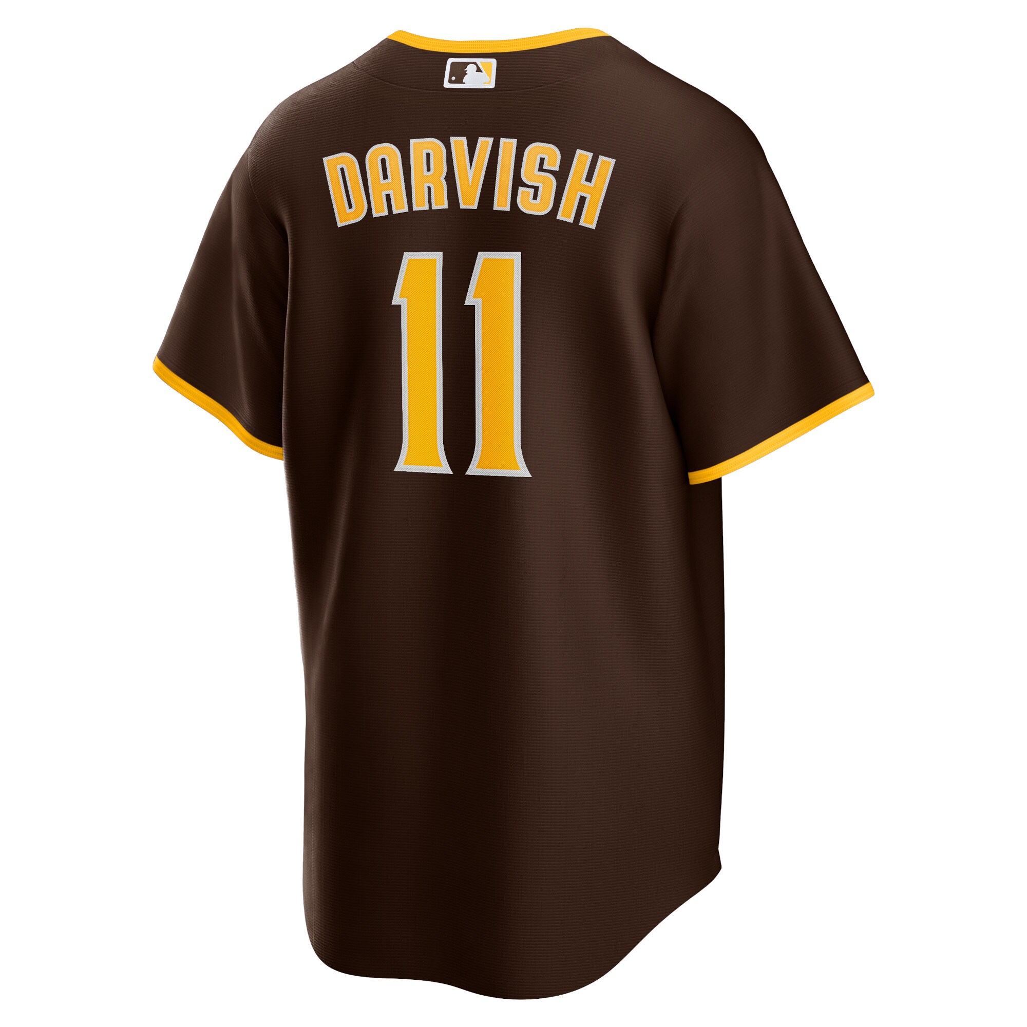 Yu Darvish San Diego Padres  Alternate Replica Player Jersey - Brown
