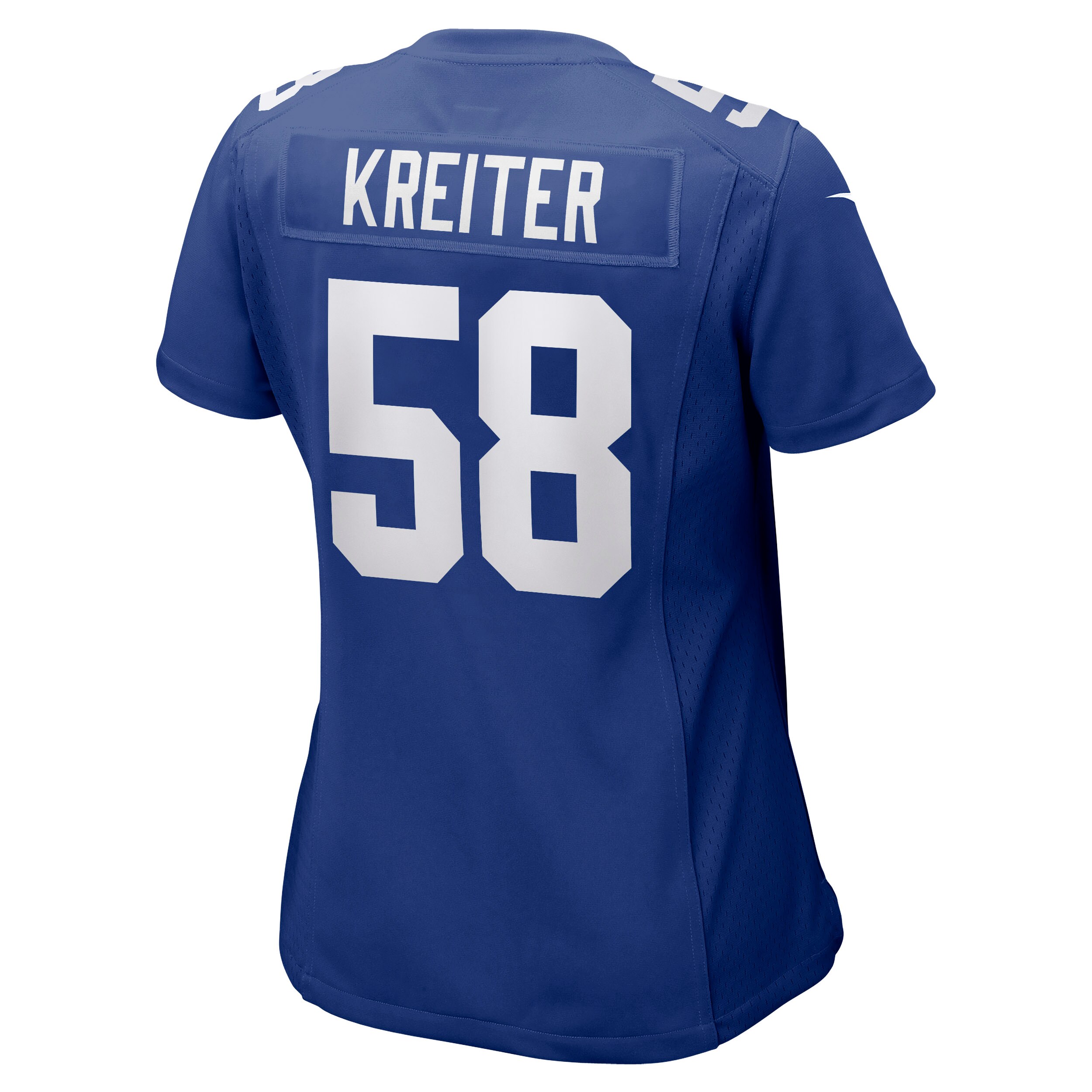 Casey Kreiter New York Giants  Women's Game Jersey - Royal