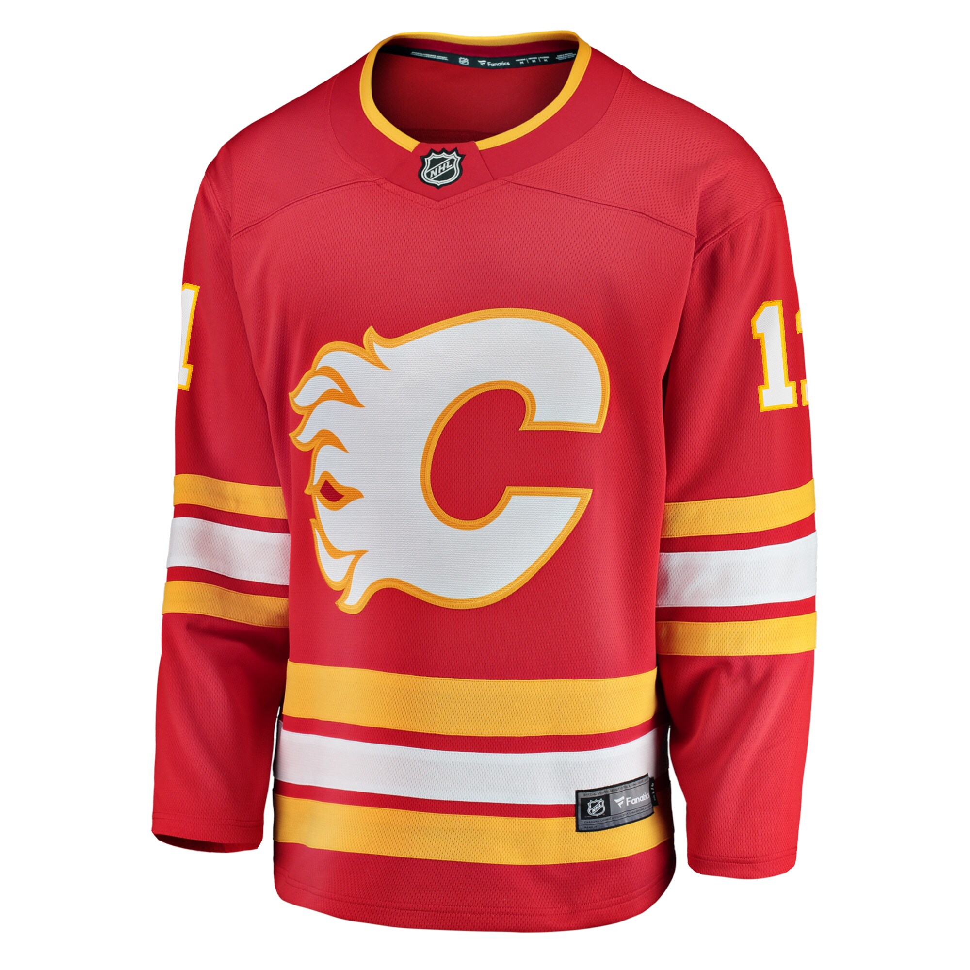 Mikael Backlund Calgary Flames Fanatics Home Breakaway Player Jersey - Red