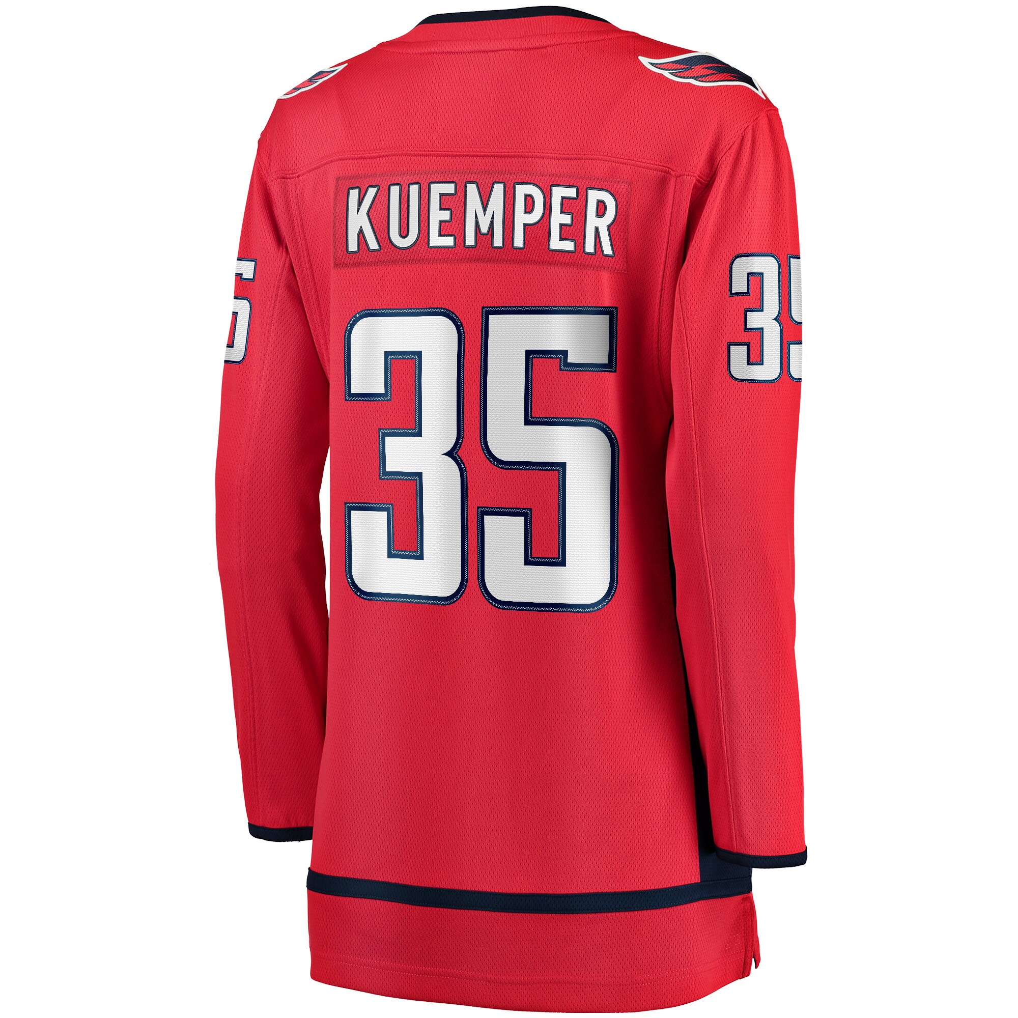 Darcy Kuemper Washington Capitals Fanatics Women's Home Breakaway Player Jersey - Red
