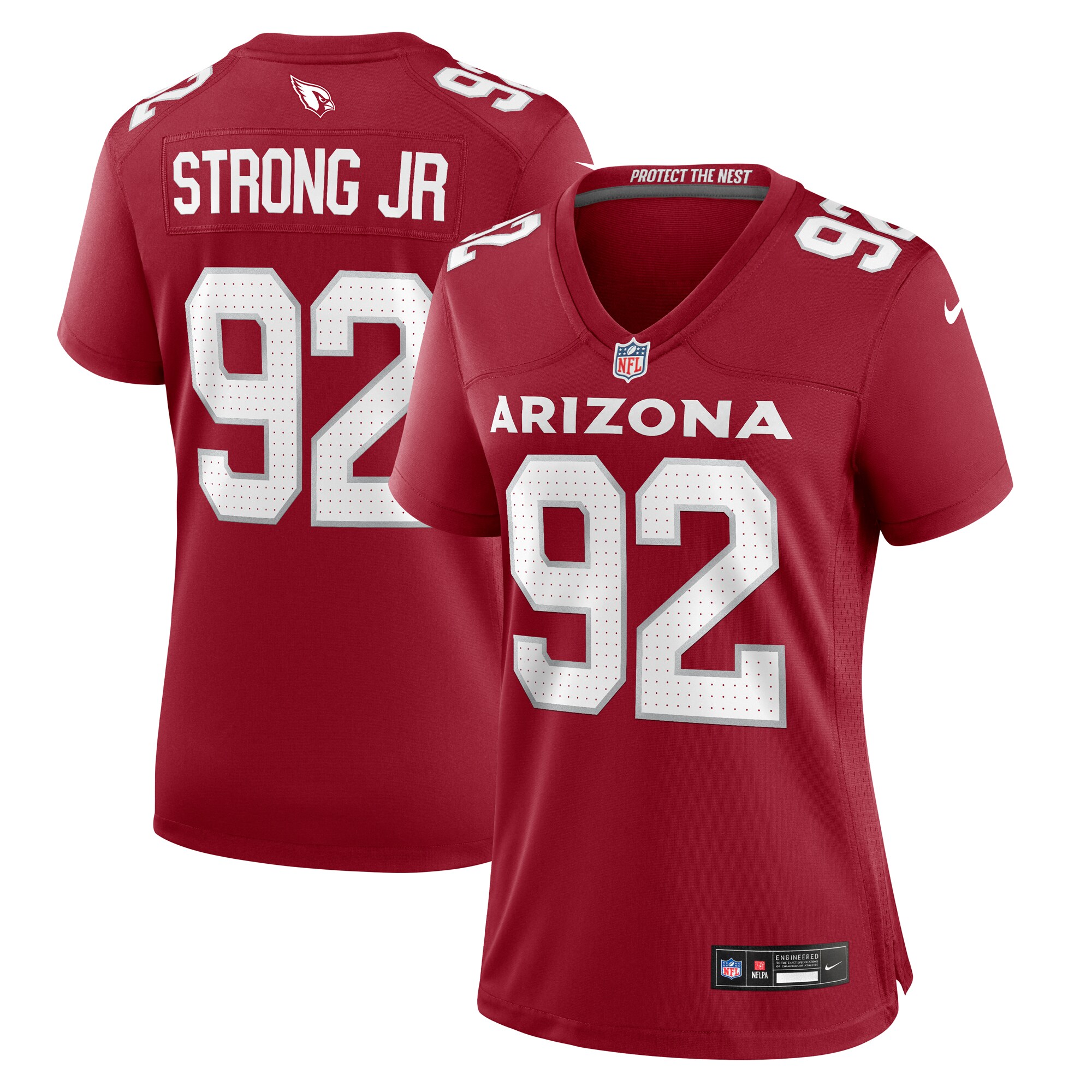 Kevin Strong Arizona Cardinals  Women's  Women's All Player Jersey - Cardinal