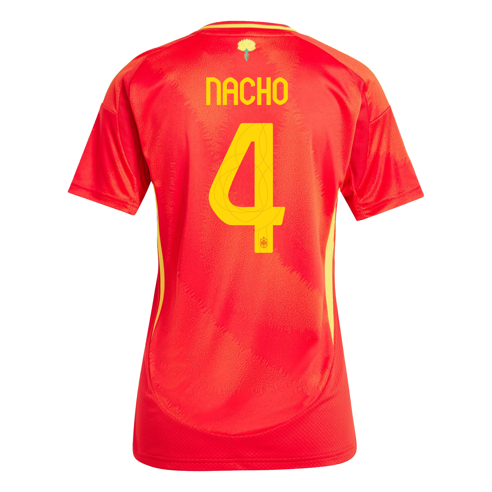 Nacho 4 Spain National Team 2024 Home WOMEN Jersey - Red