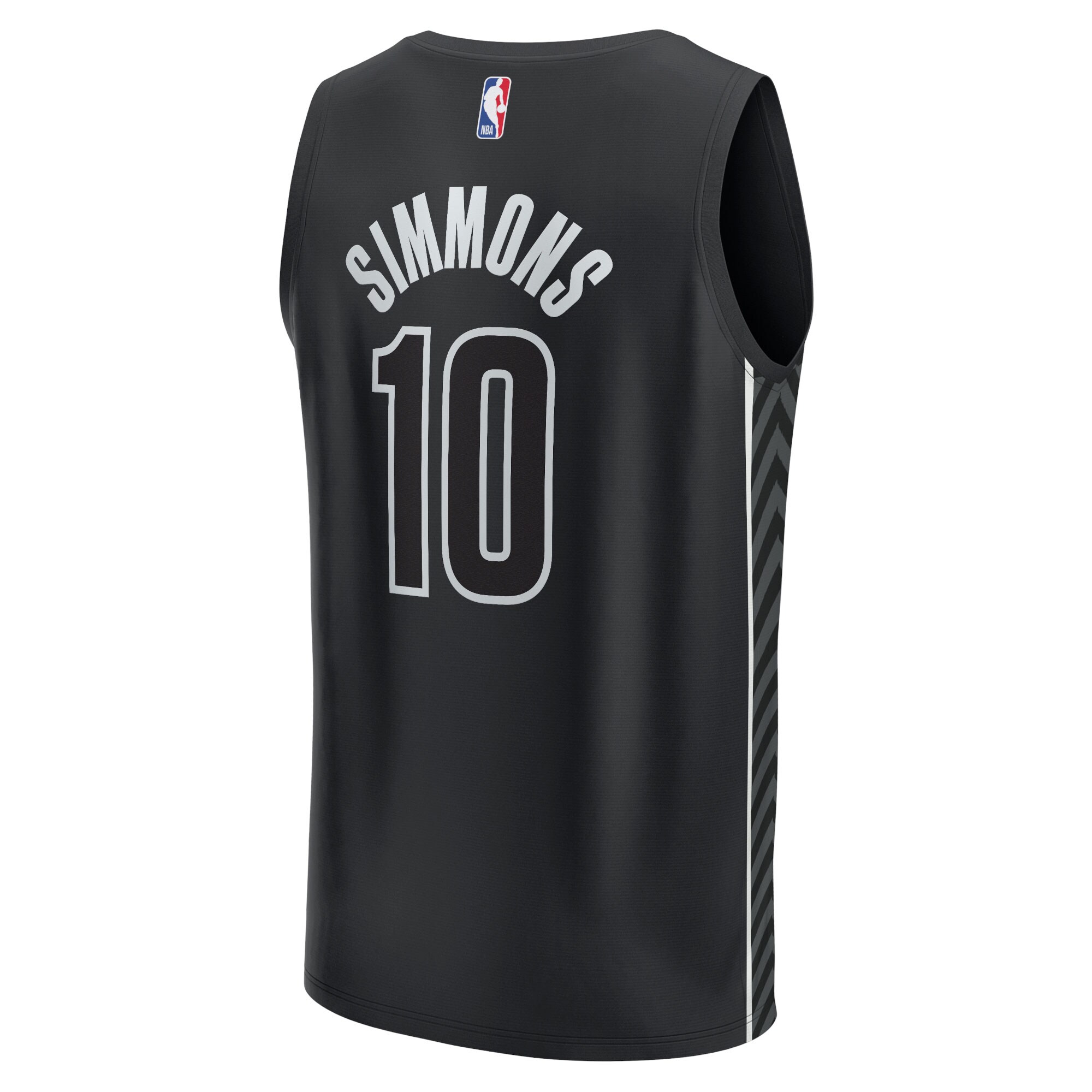 Ben Simmons Brooklyn Nets Fanatics Fast Break Replica Player Jersey - Statement Edition - Black