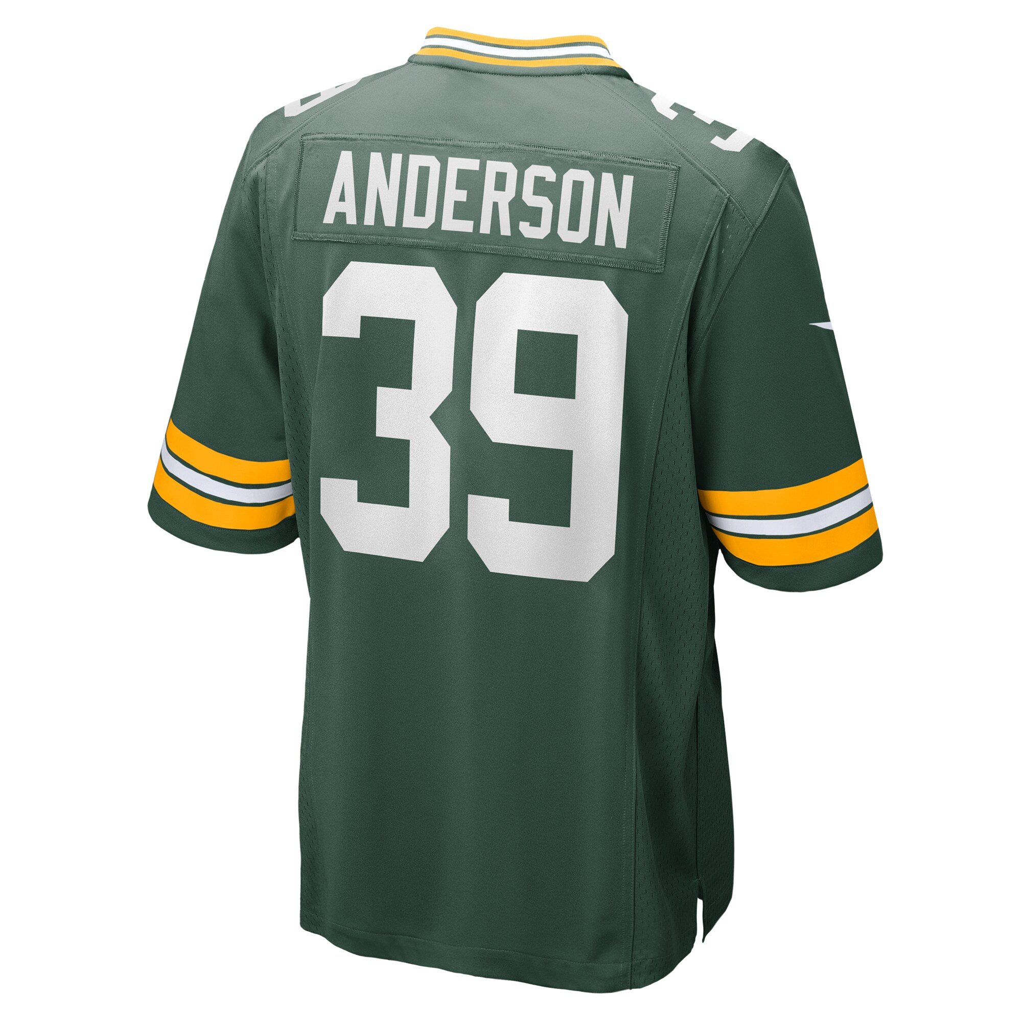 Zayne Anderson Green Bay Packers  Team Game Jersey -  Green