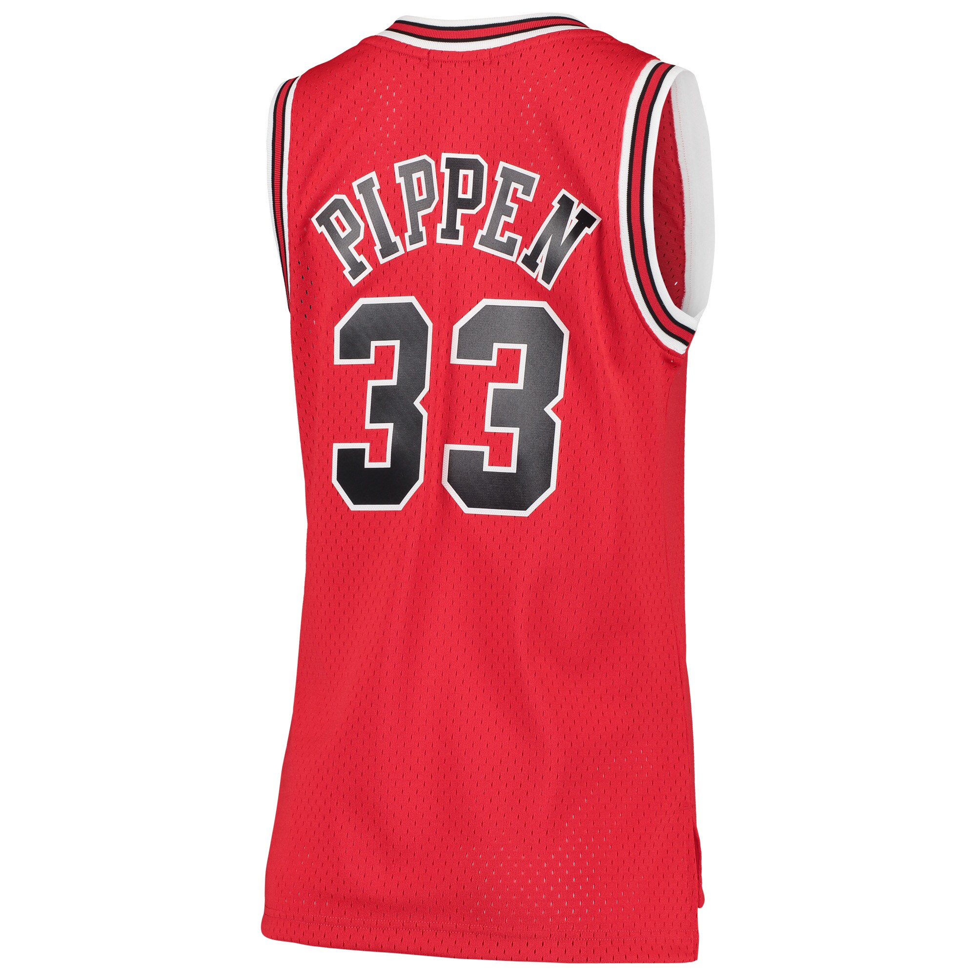 Scottie Pippen Chicago Bulls Mitchell & Ness Women's 1997\/98 Hardwood Classics Swingman Jersey - Red