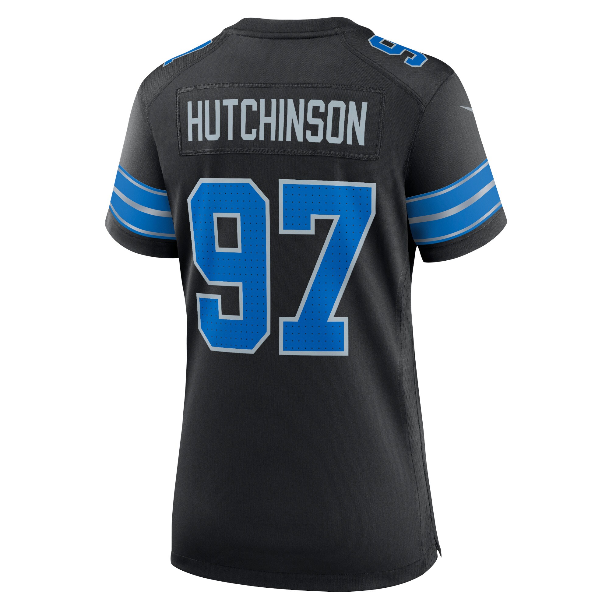 Aidan Hutchinson Detroit Lions  Women's 2nd Alternate Game Jersey - Black