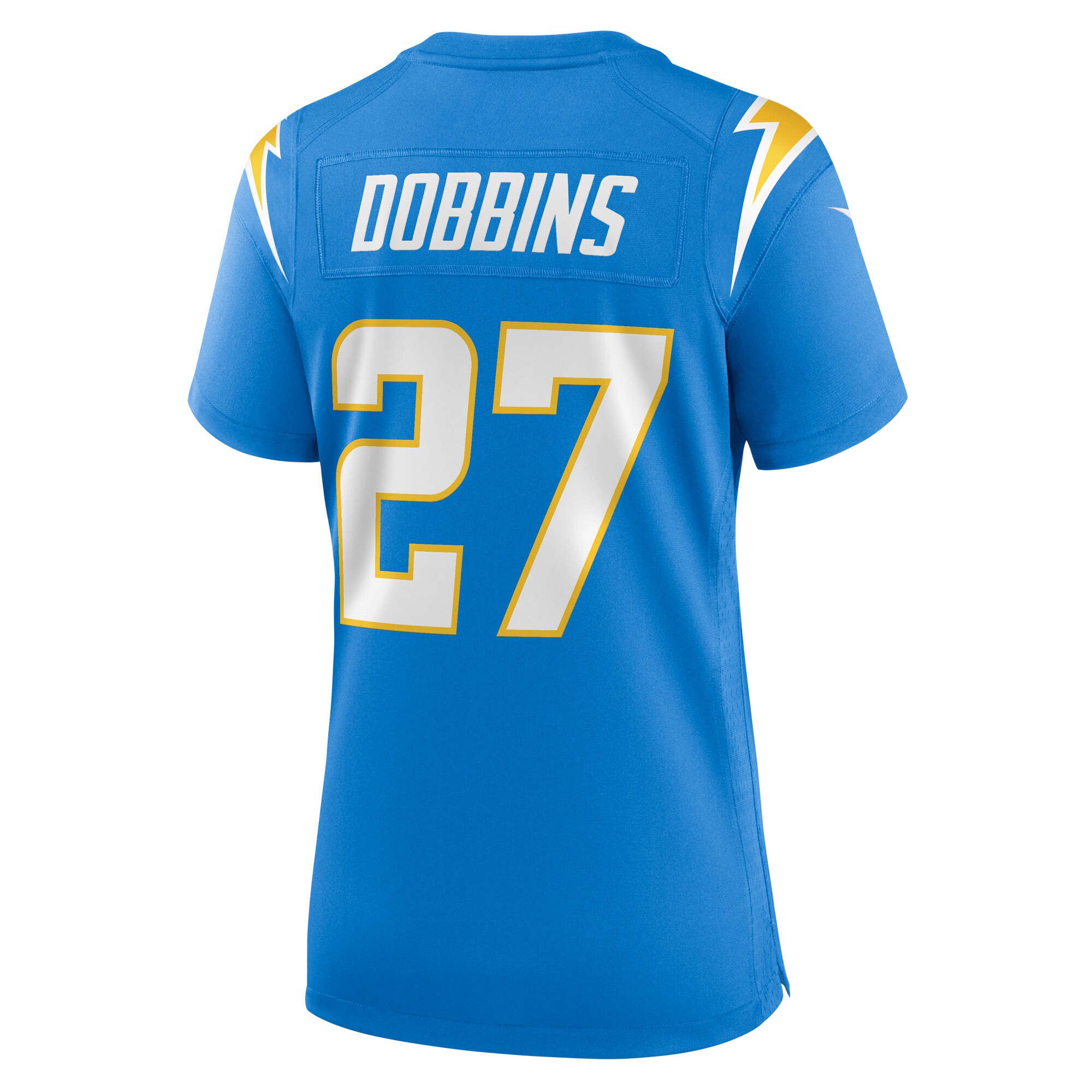 J.K. Dobbins Los Angeles Chargers  Women's Team Game Jersey -  Powder Blue