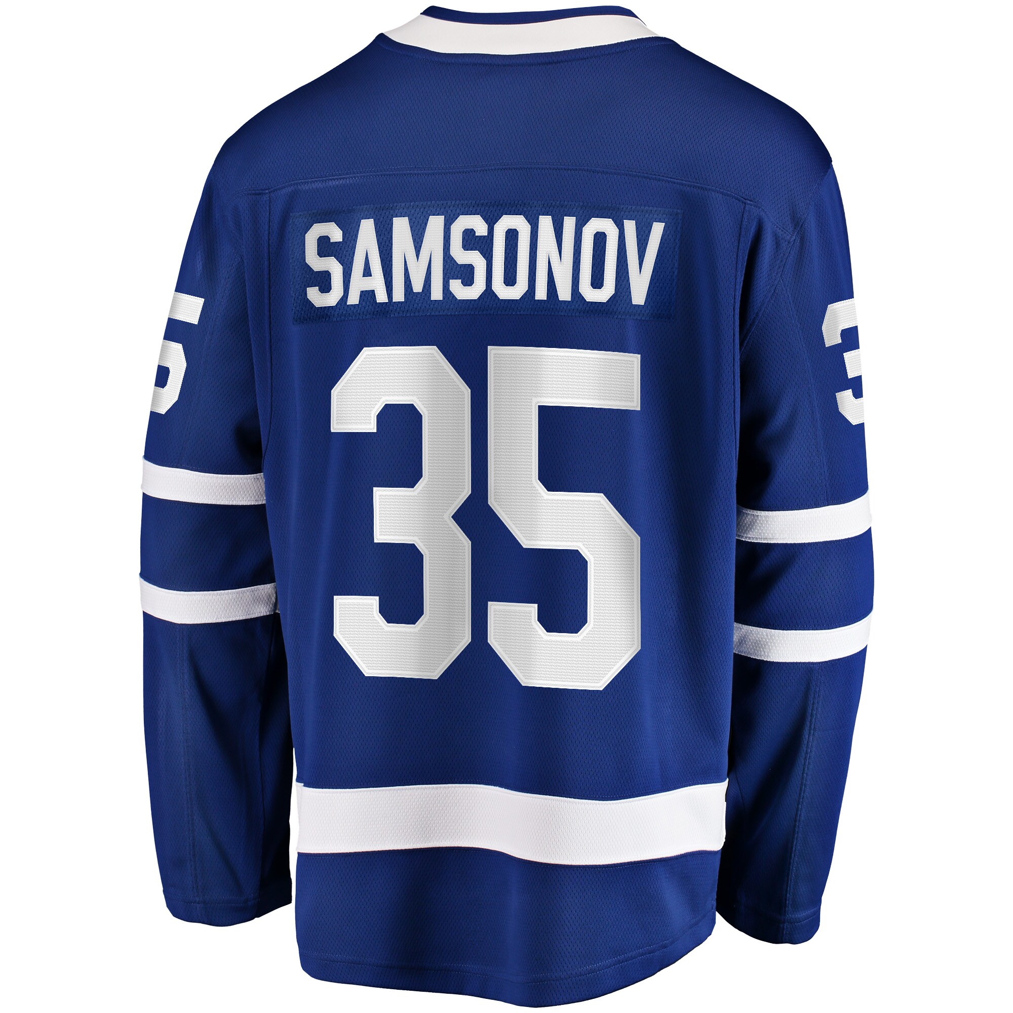 Ilya Samsonov Toronto Maple Leafs Fanatics Home Breakaway Player Jersey - Blue
