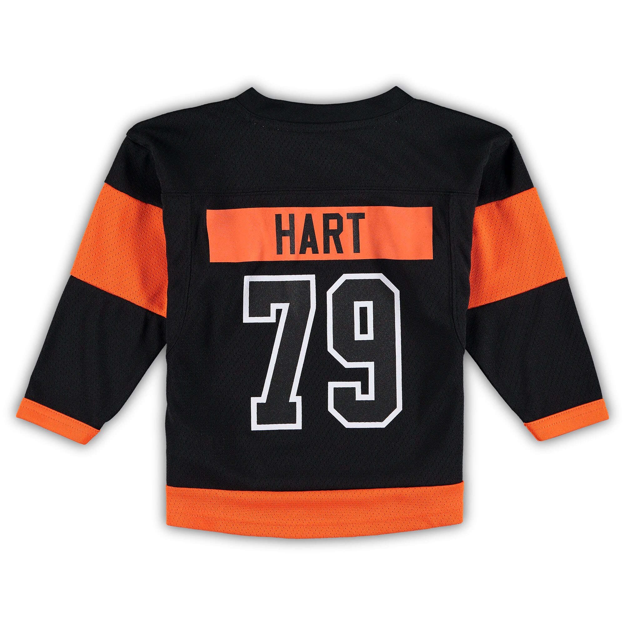 Carter Hart Philadelphia Flyers Toddler 2018\/19 Alternate Replica Player Jersey - Black