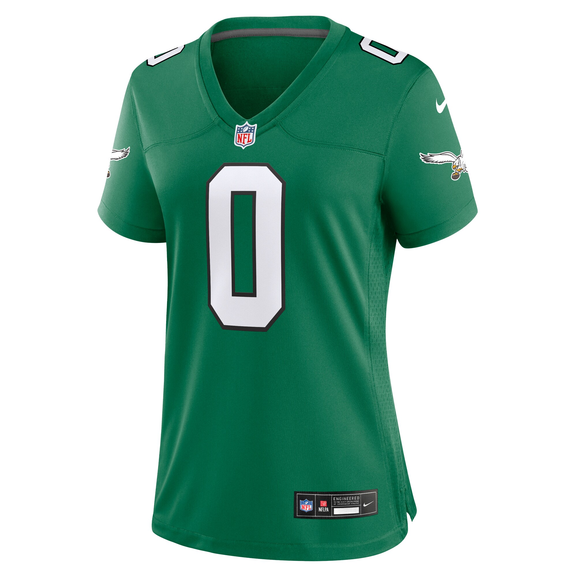 D'Andre Swift Philadelphia Eagles  Women's Alternate Game Jersey - Kelly Green