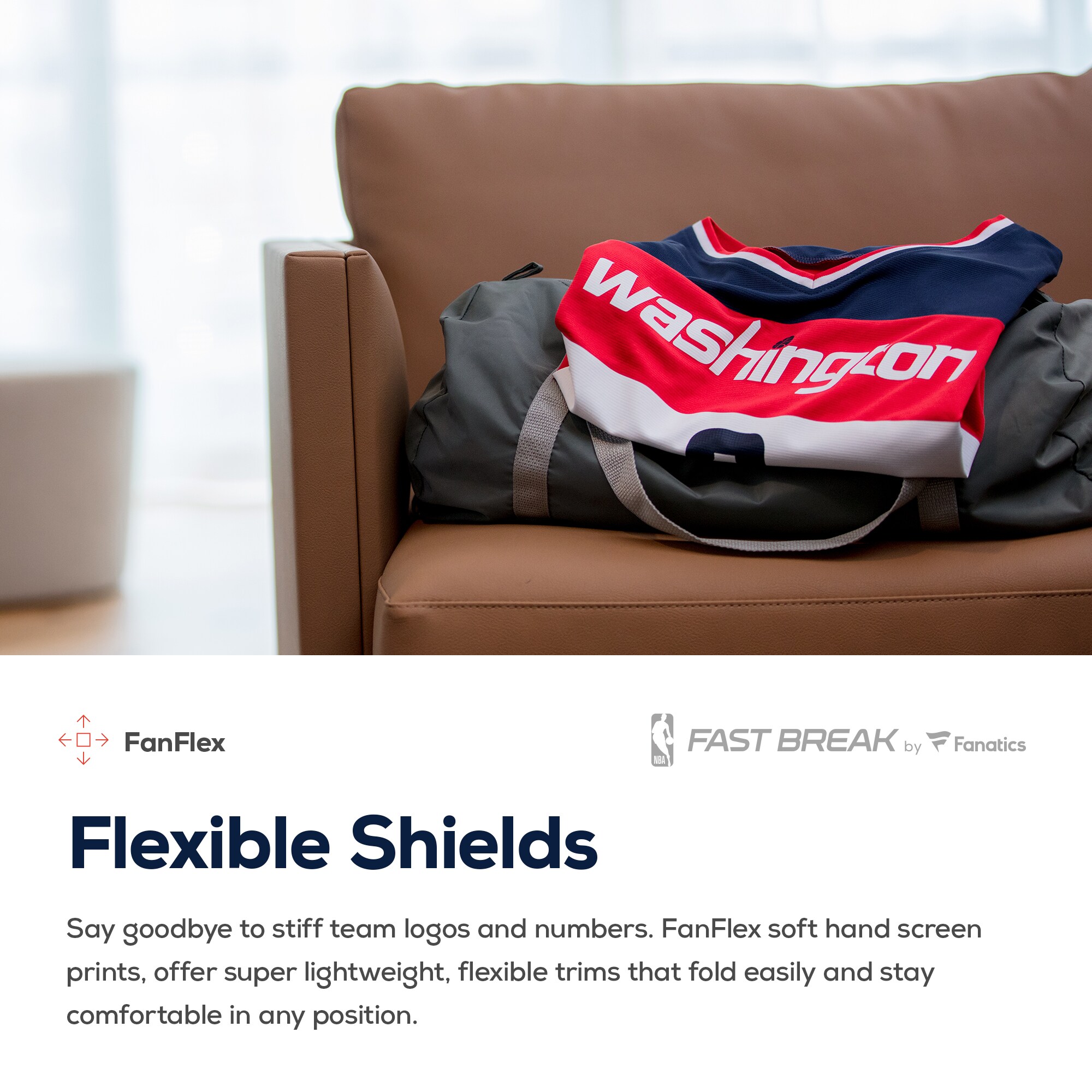 Washington Wizards Fanatics Fast Break Custom Replica Jersey Red - Icon Edition