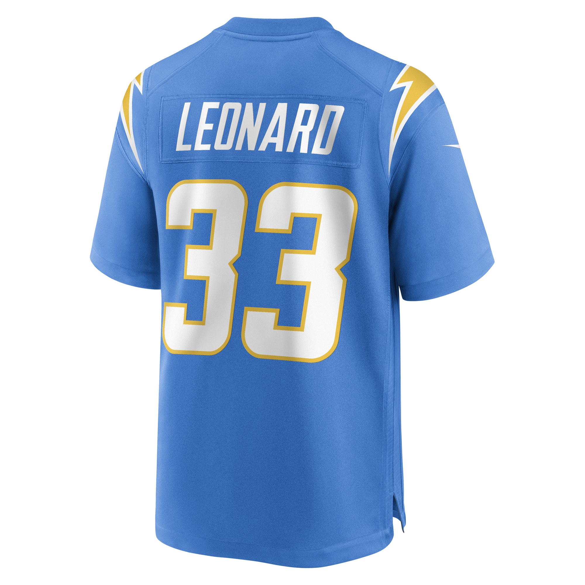 Deane Leonard Los Angeles Chargers  Game Player Jersey - Powder Blue