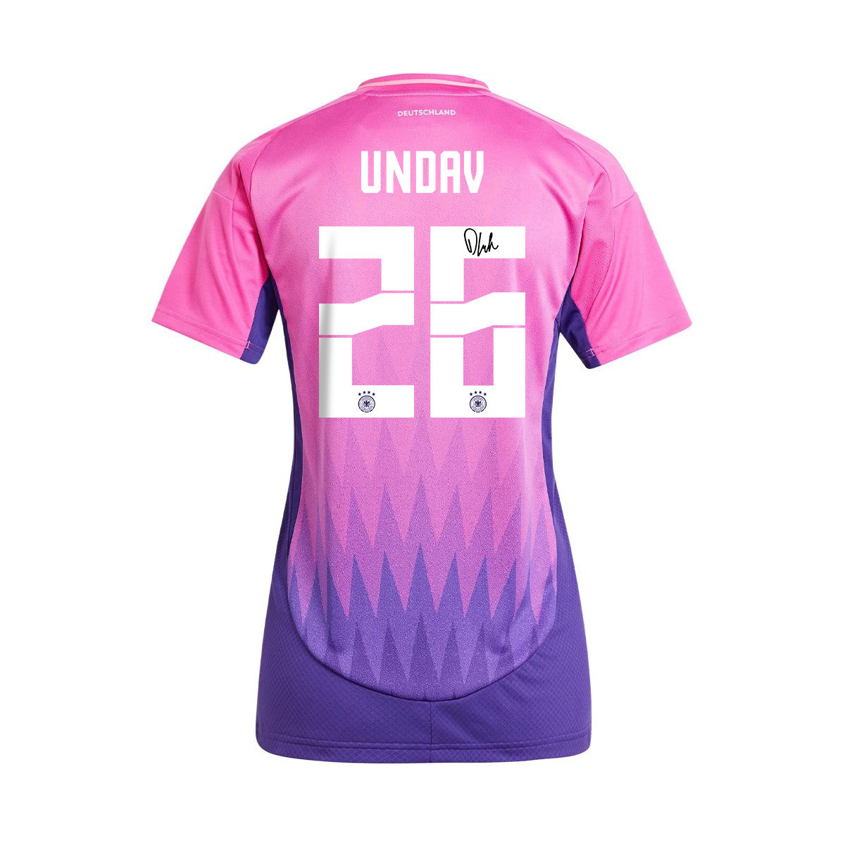 Deniz Undav 26 Signed Germany National Team 2024/25 Away Jersey Autographed - Women