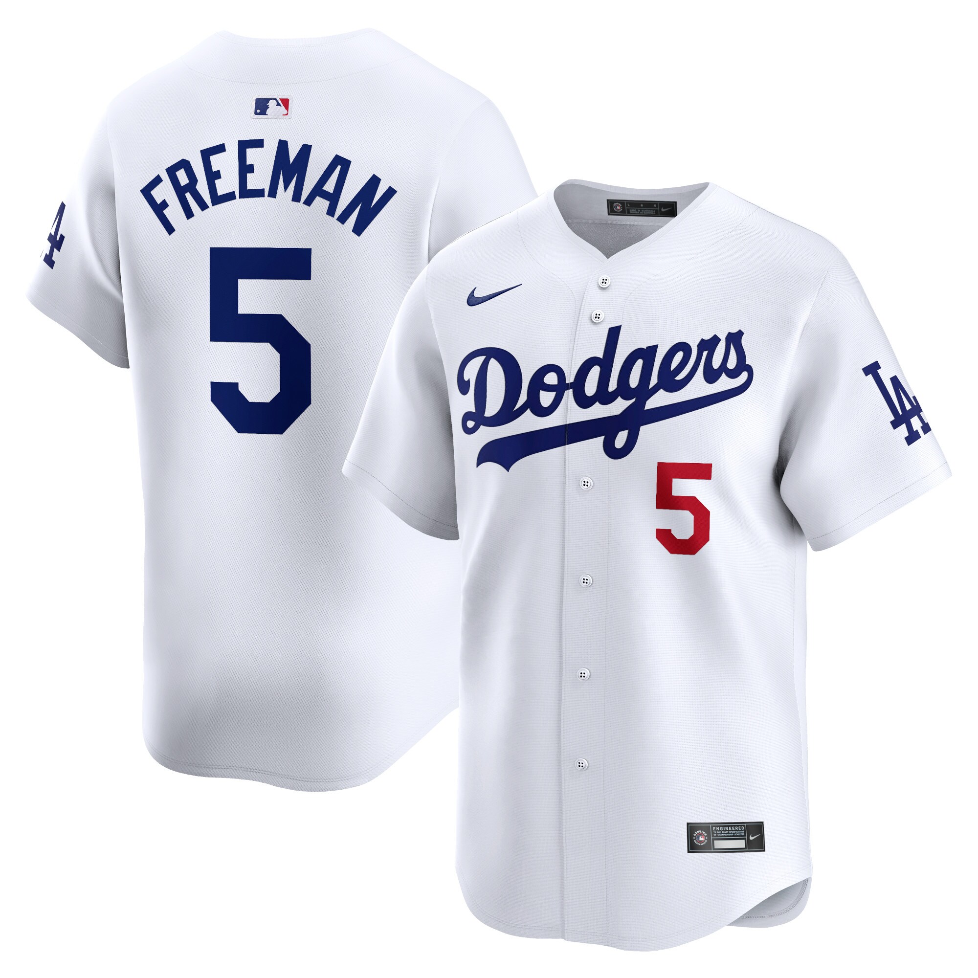 Freddie Freeman Los Angeles Dodgers  Home Limited Player Jersey - White