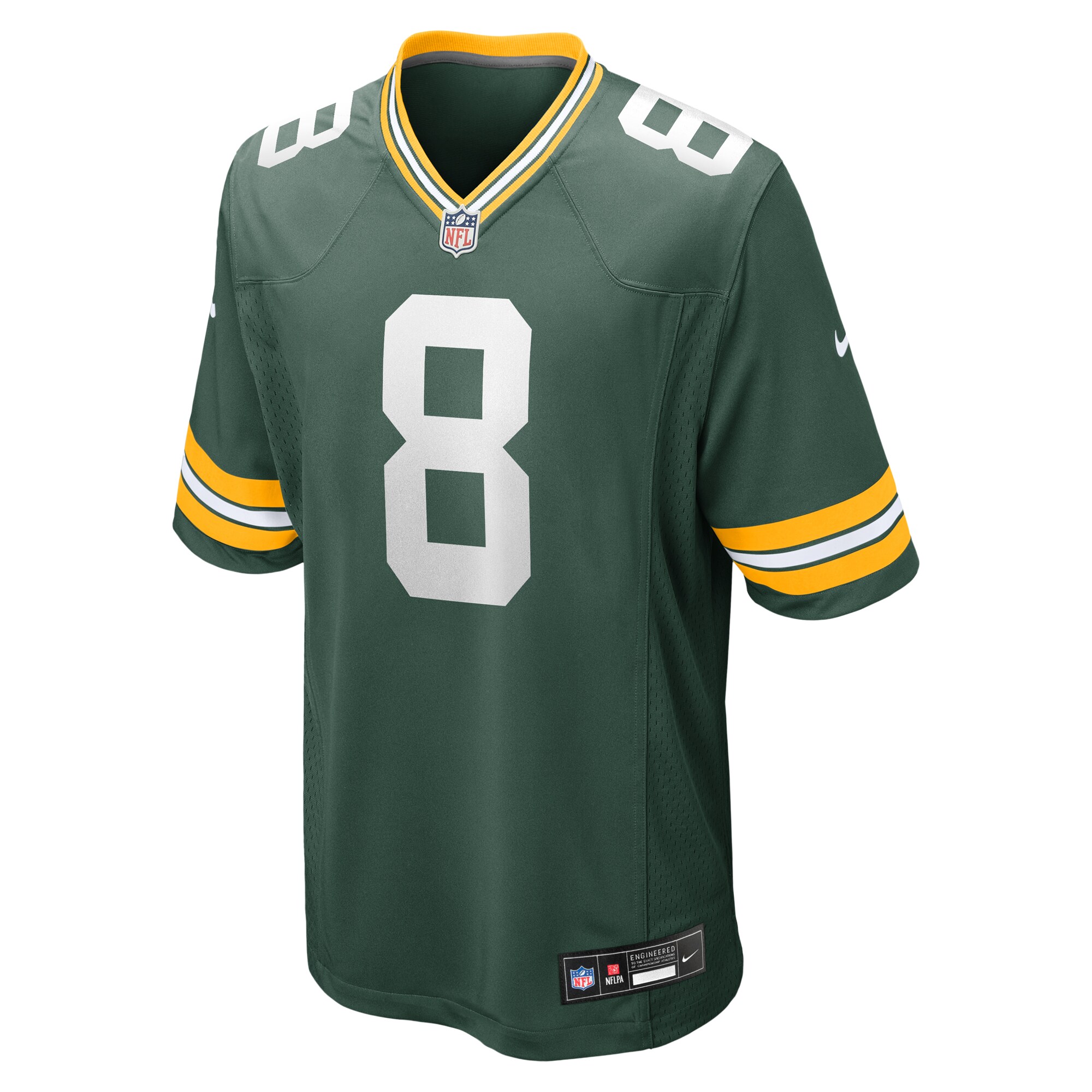 Josh Jacobs Green Bay Packers  Team Game Jersey -  Green