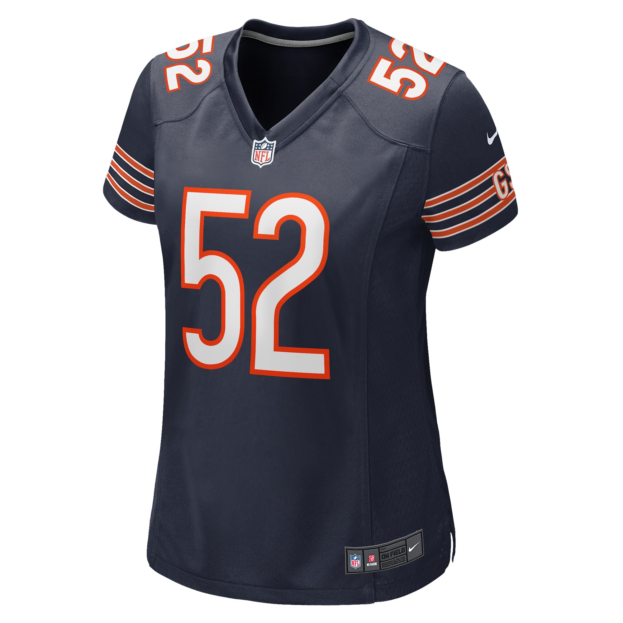 Khalid Kareem Chicago Bears  Women's Team Game Jersey -  Navy