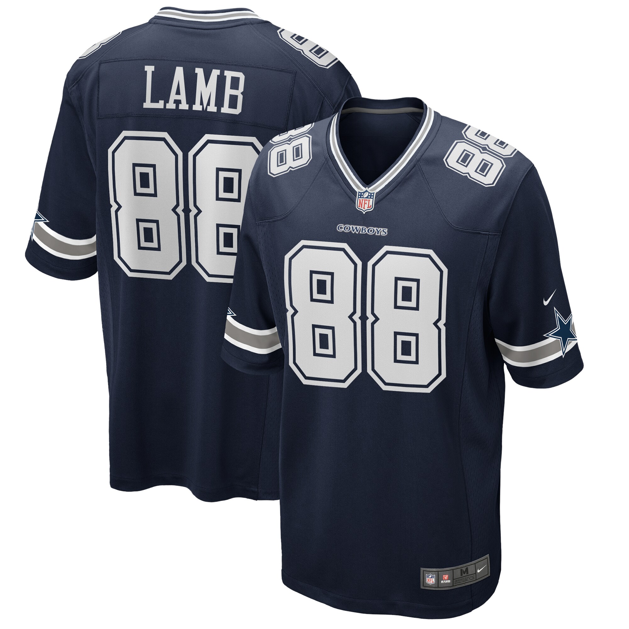 CeeDee Lamb Dallas Cowboys  Game Jersey - Navy