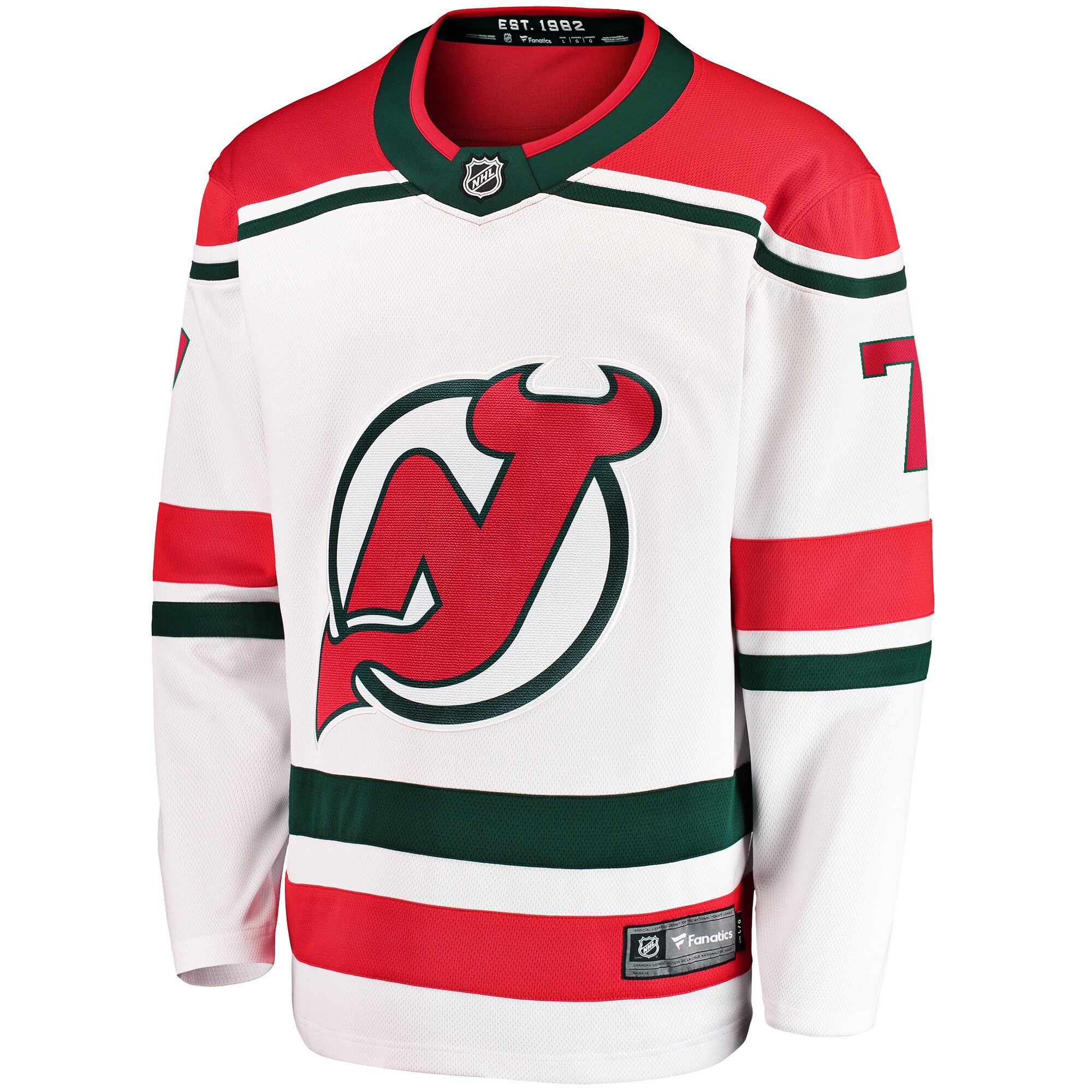 Dougie Hamilton New Jersey Devils Fanatics 2022\/23 Heritage Premier Breakaway Jersey - White
