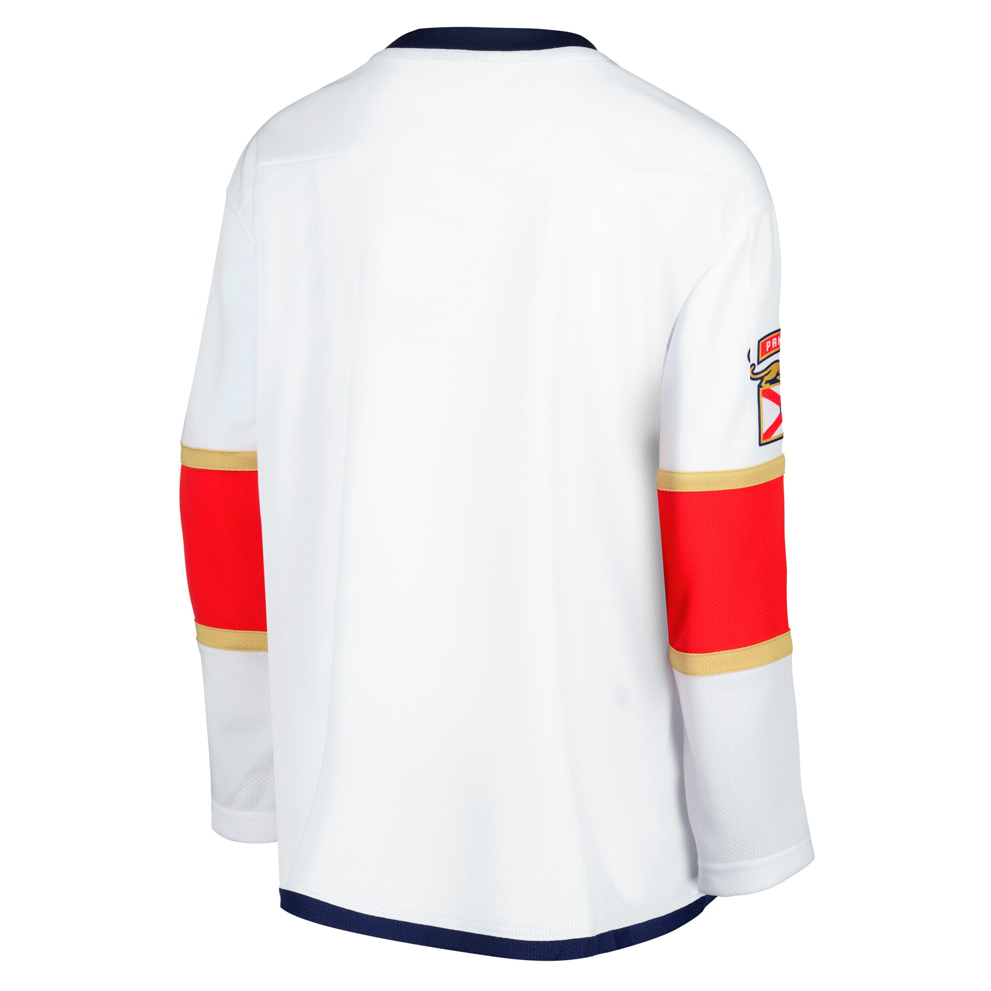 Florida Panthers Fanatics Youth Away Replica Blank Jersey - White