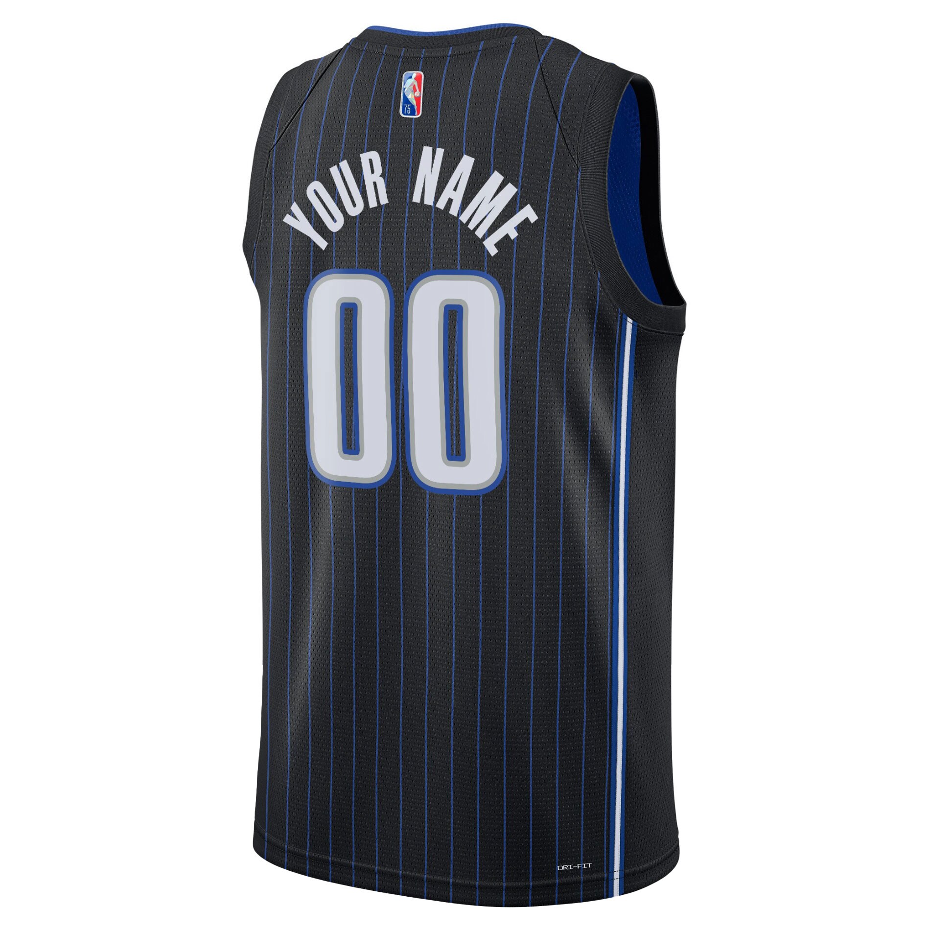 Orlando Magic  2021\/22 Diamond Swingman Custom Jersey - Icon Edition - Black
