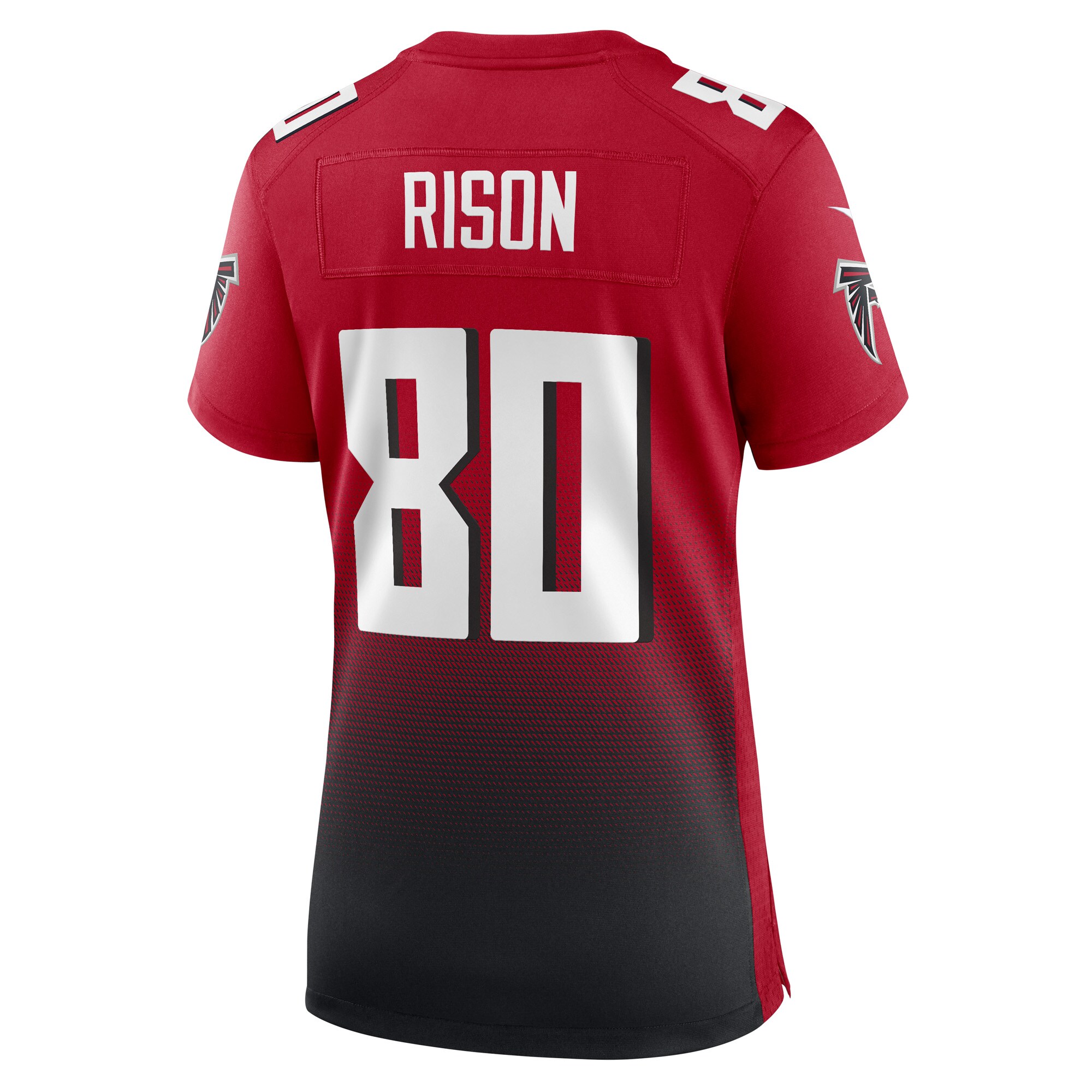 Andre Rison Atlanta Falcons  Women's Retired Player Jersey - Red