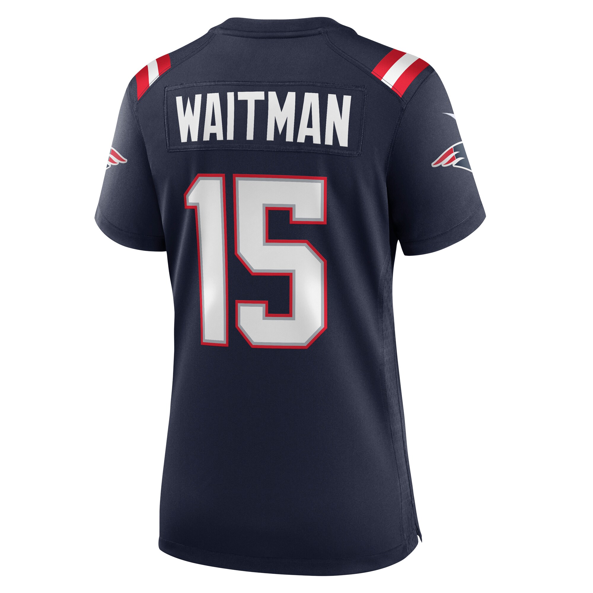 Corliss Waitman New England Patriots  Women's Game Jersey - Navy