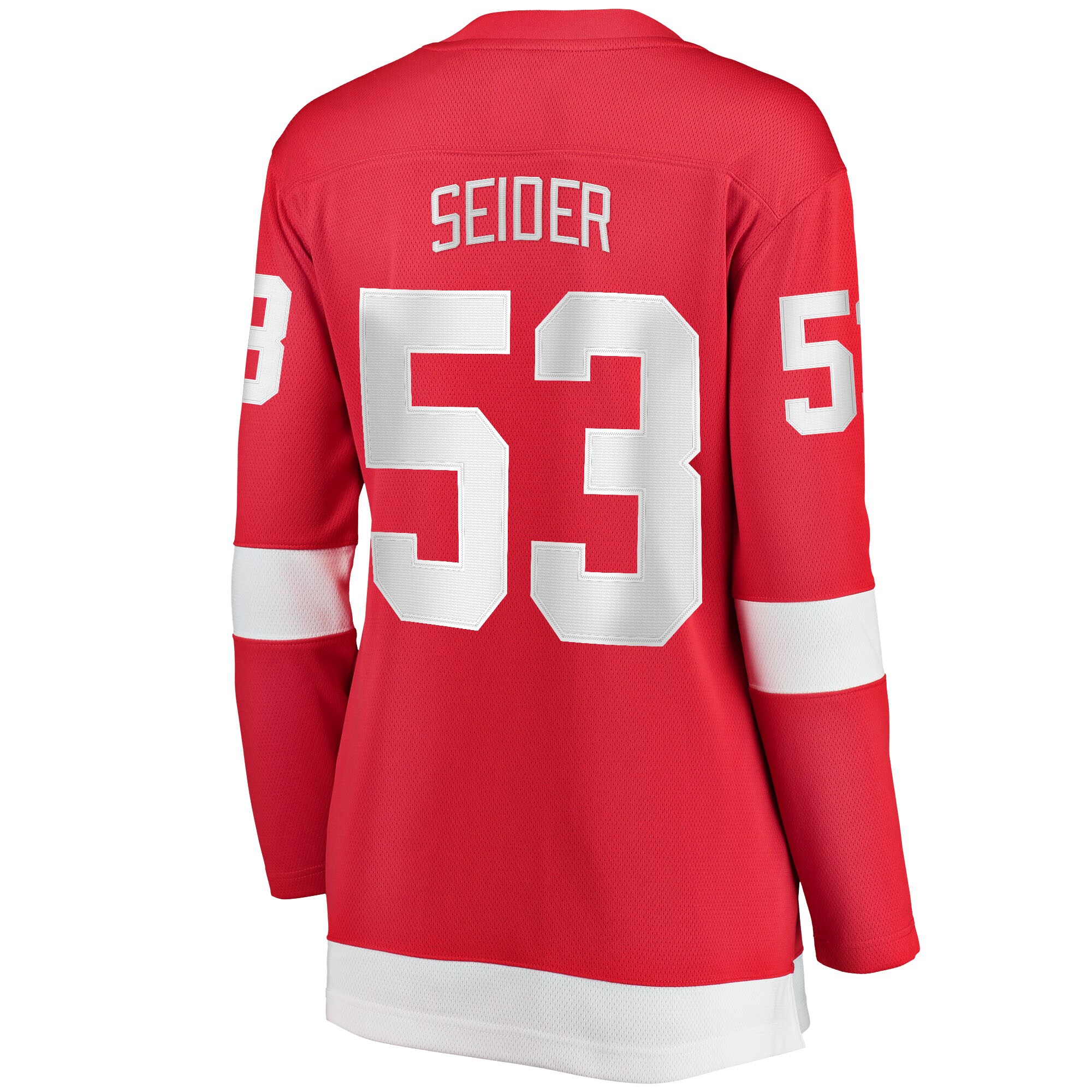 Moritz Seider Detroit Red Wings Fanatics Women's Home Breakaway Player Jersey - Red