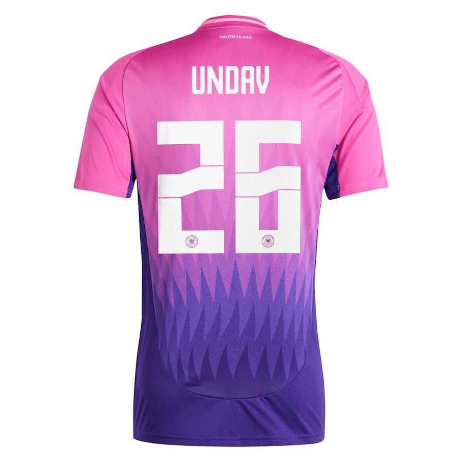 Deniz Undav 26 Germany National Team 2024 Away Men Jersey - Pink