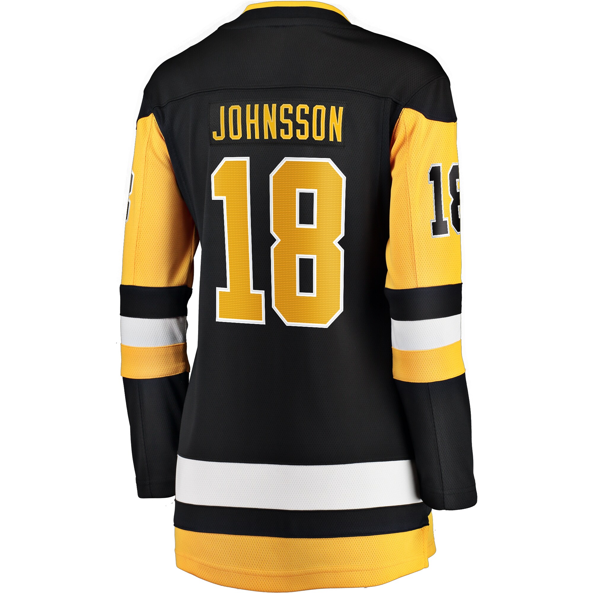 Andreas Johnsson Pittsburgh Penguins Fanatics Women's Home Breakaway Player Jersey - Black