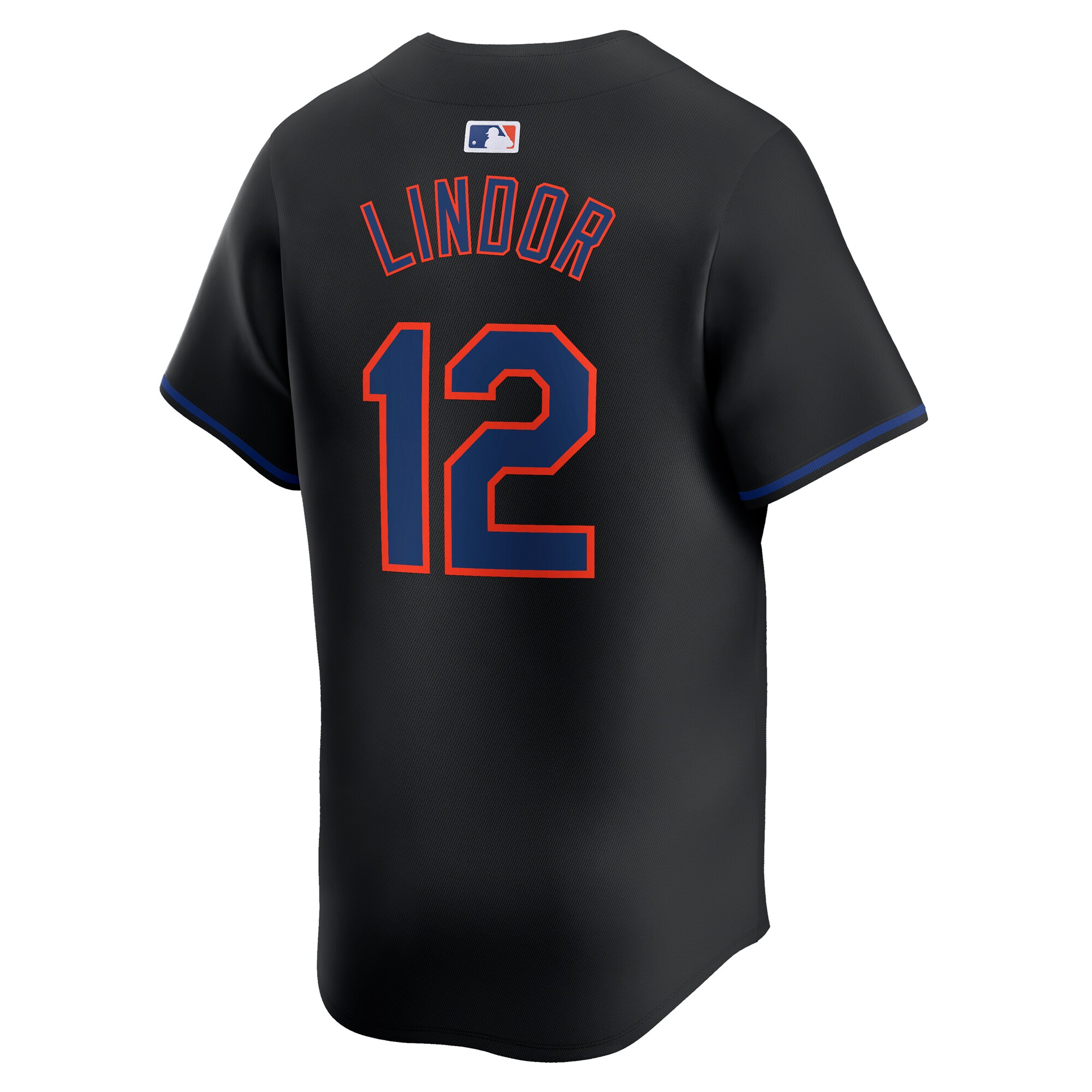 Francisco Lindor New York Mets  Alternate Limited Player Jersey\u00c2\u00a0\u00e2\u20ac\u201c Black