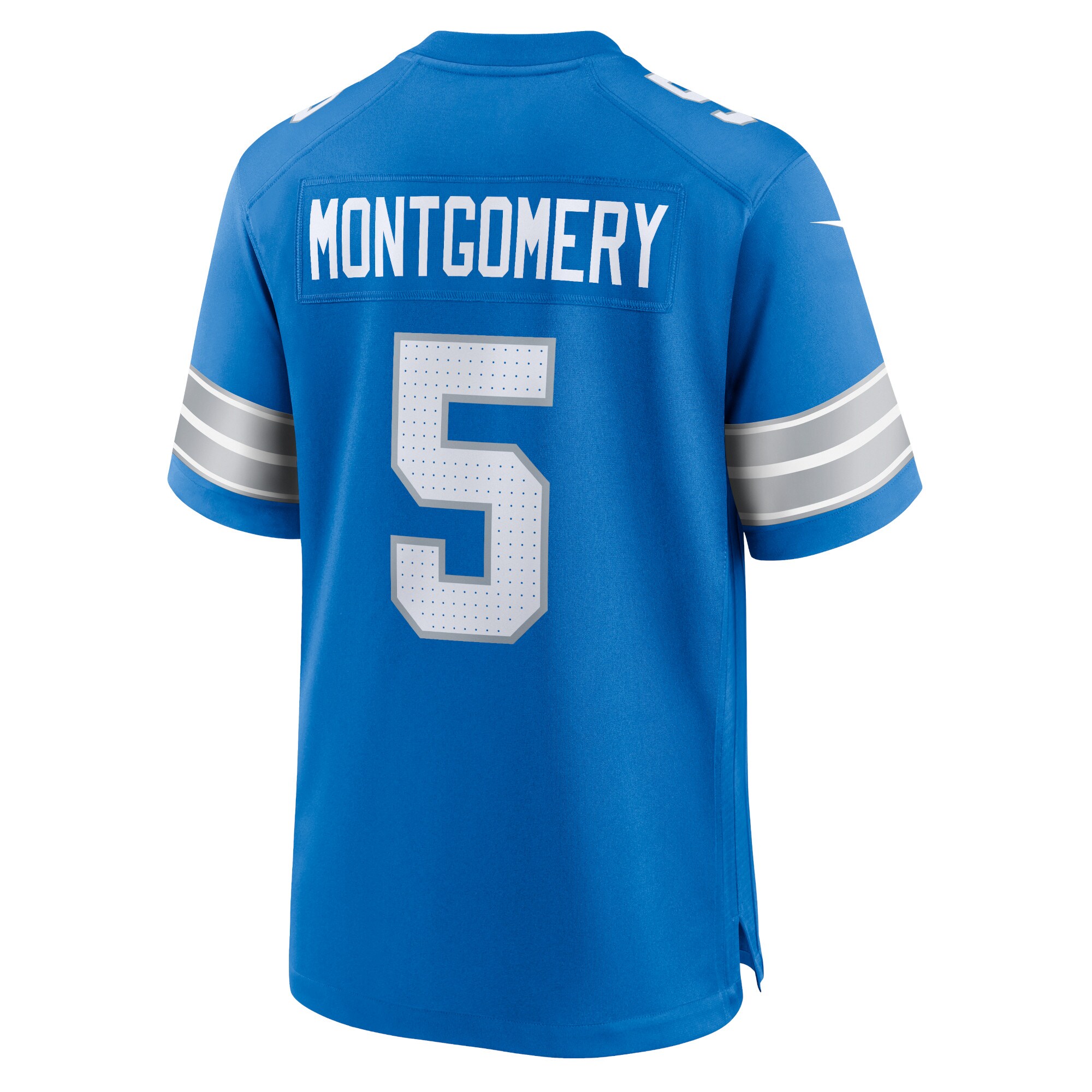 David Montgomery Detroit Lions  Game Jersey - Blue