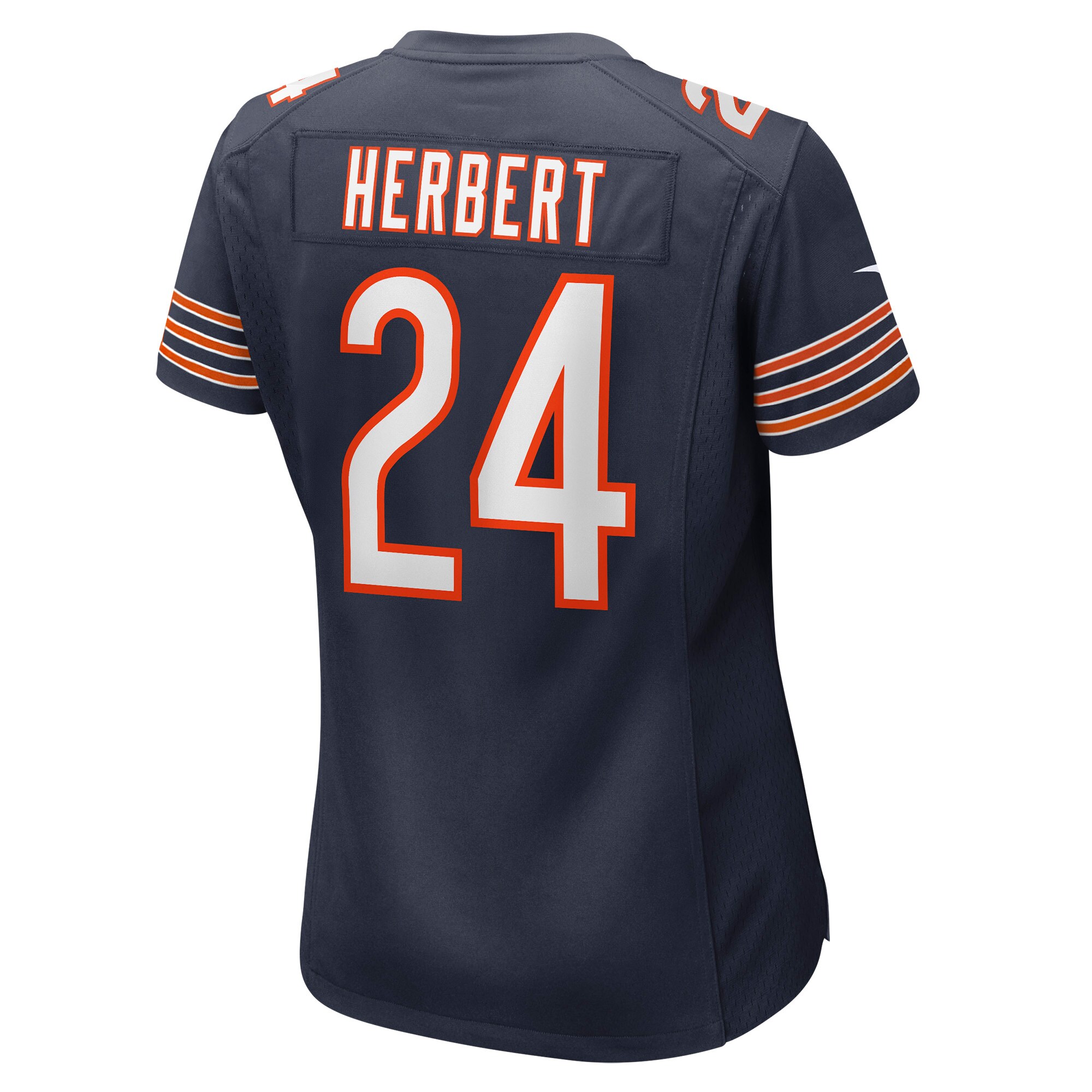 Khalil Herbert Chicago Bears  Women's Game Jersey - Navy