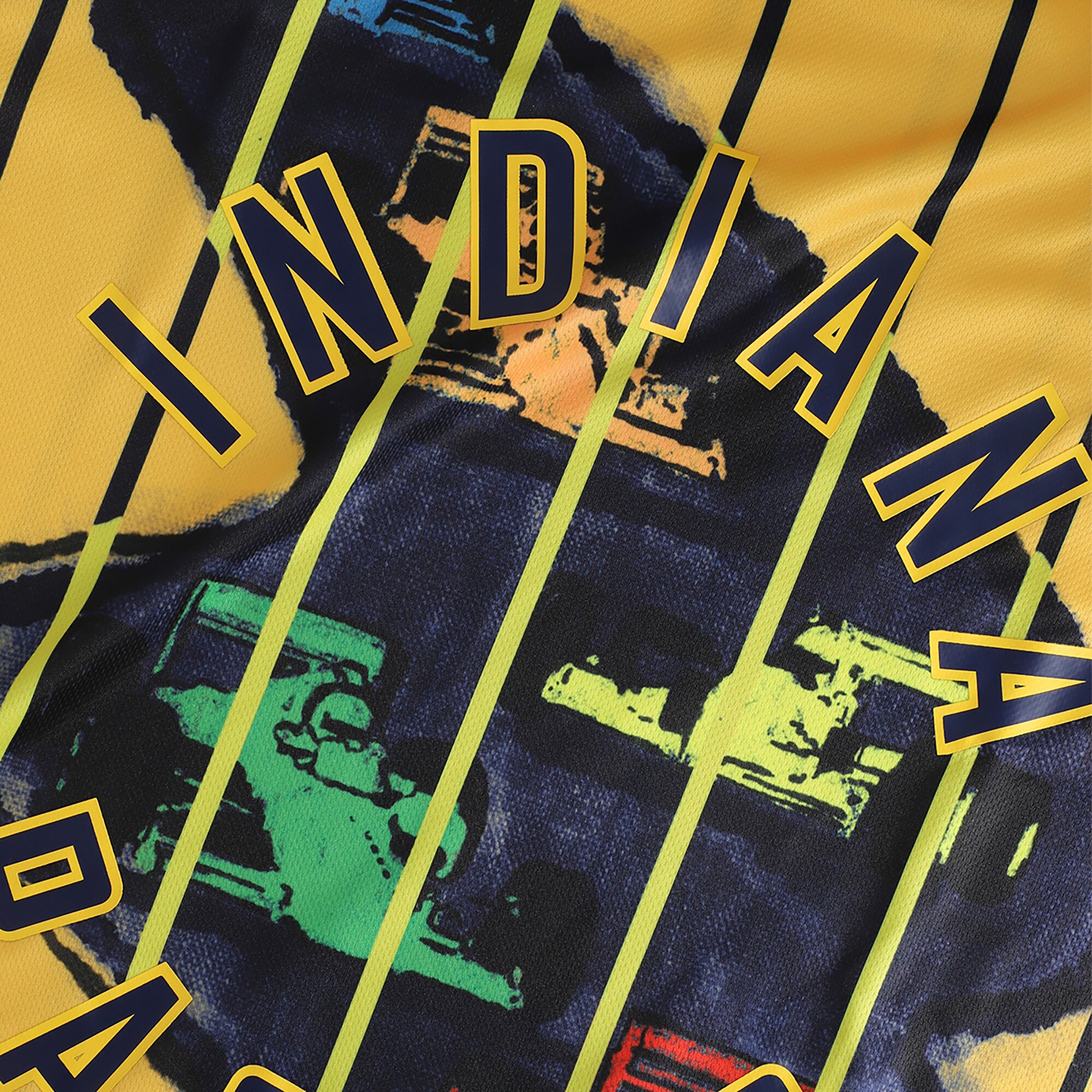 Indiana Pacers NBA & KidSuper Studios by Fanatics Unisex Hometown Jersey - Gold