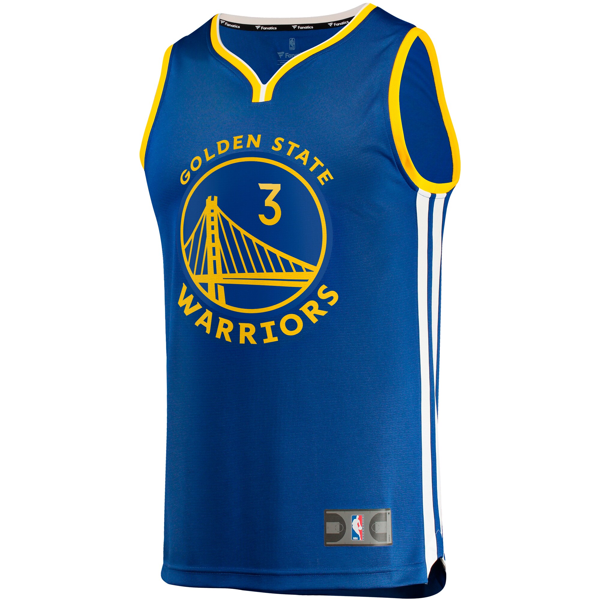 Chris Paul Golden State Warriors Fanatics Youth Fast Break Player Jersey - Icon Edition - Royal