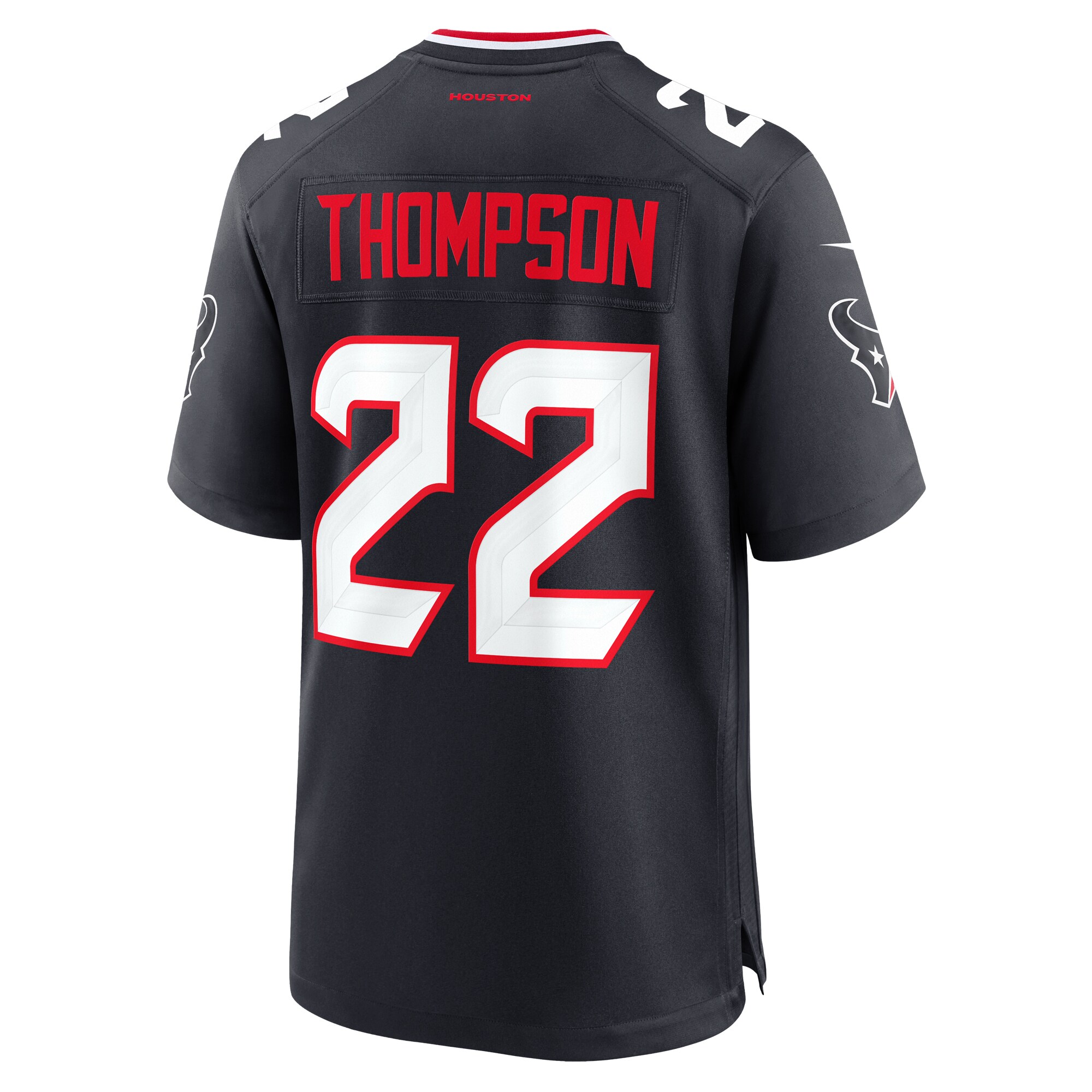 Josh Thompson Houston Texans  Team Game Jersey -  Navy