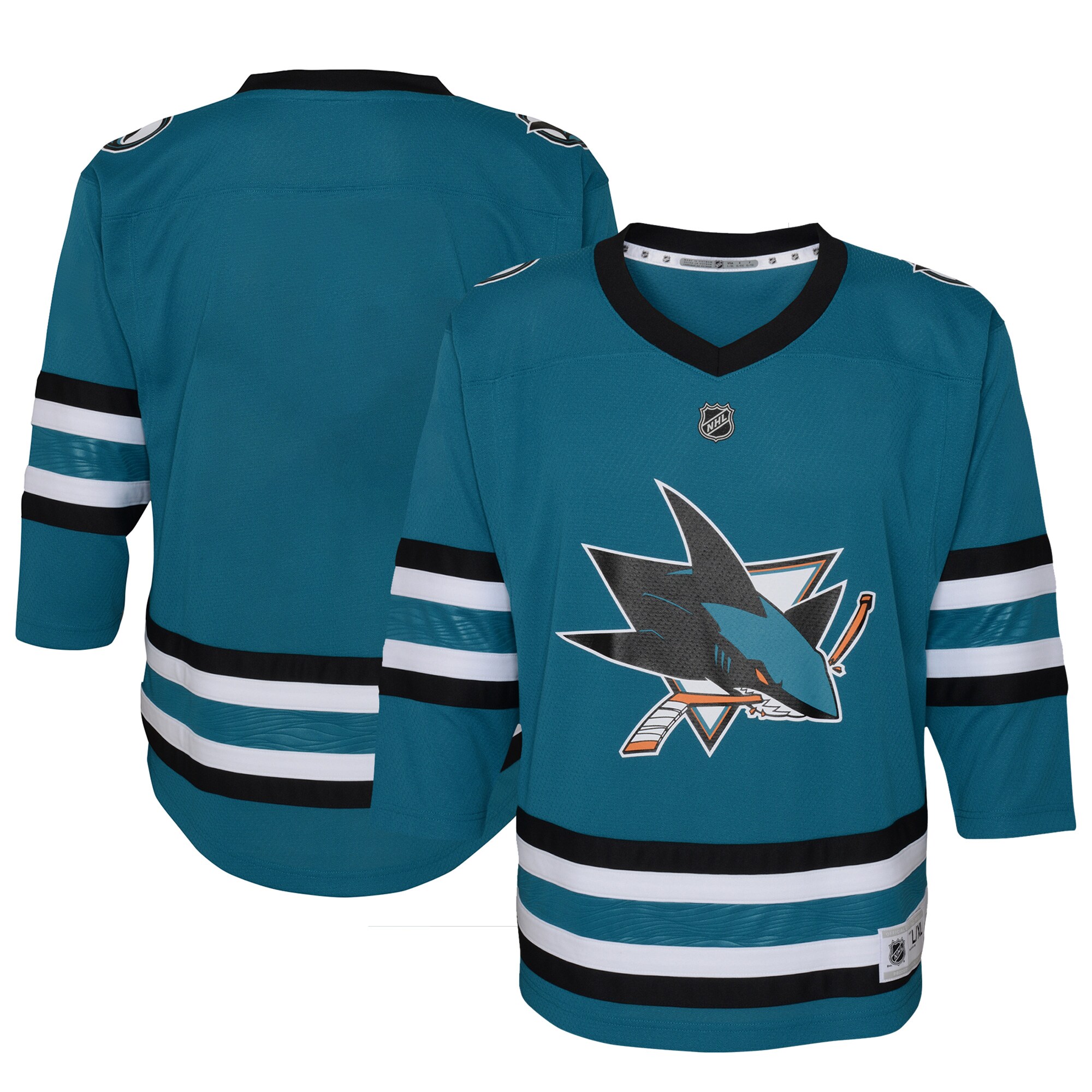 San Jose Sharks Infant Home Replica Team Jersey - Teal