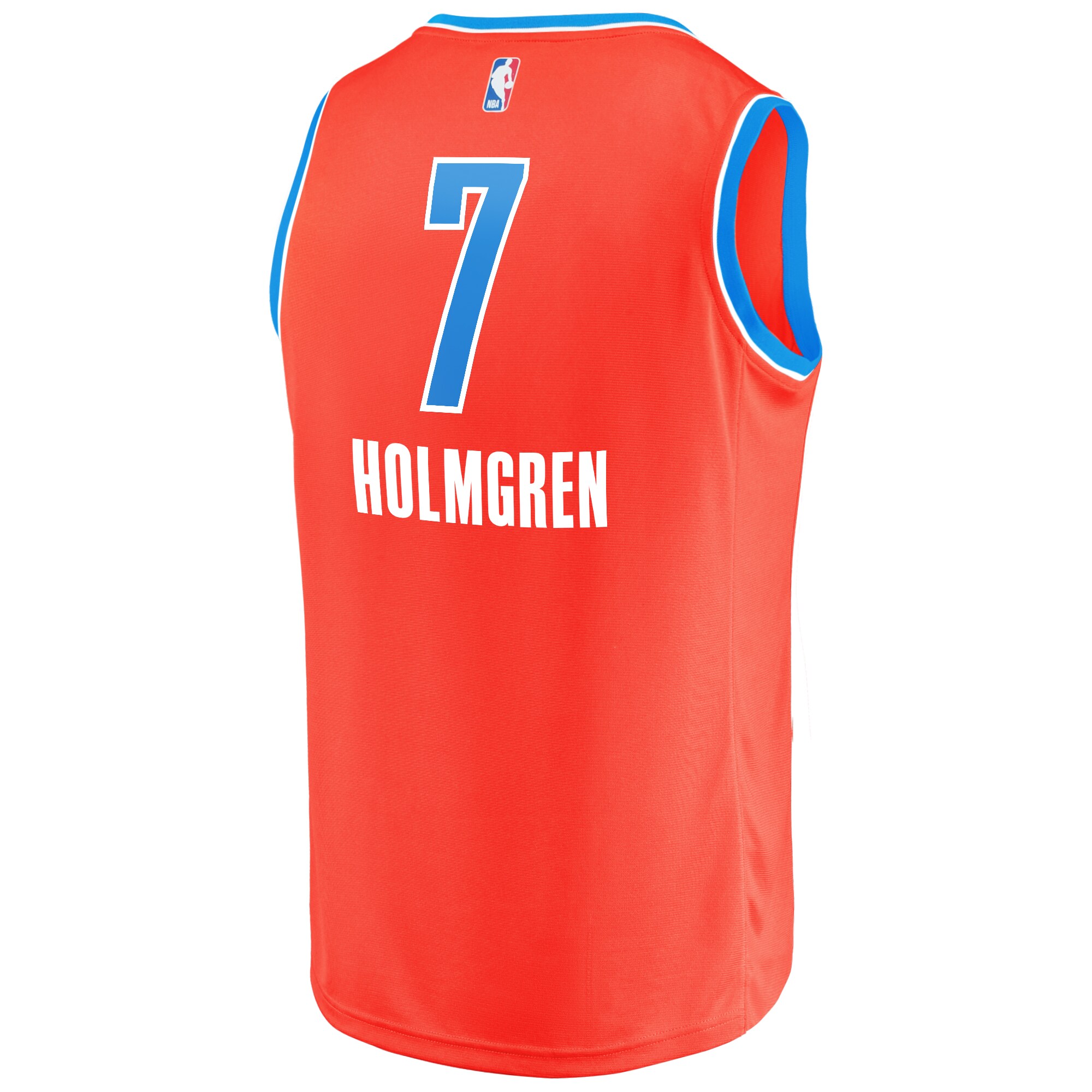 Chet Holmgren Oklahoma City Thunder Fanatics Youth Fast Break Replica Player Jersey - Statement Edition - Orange