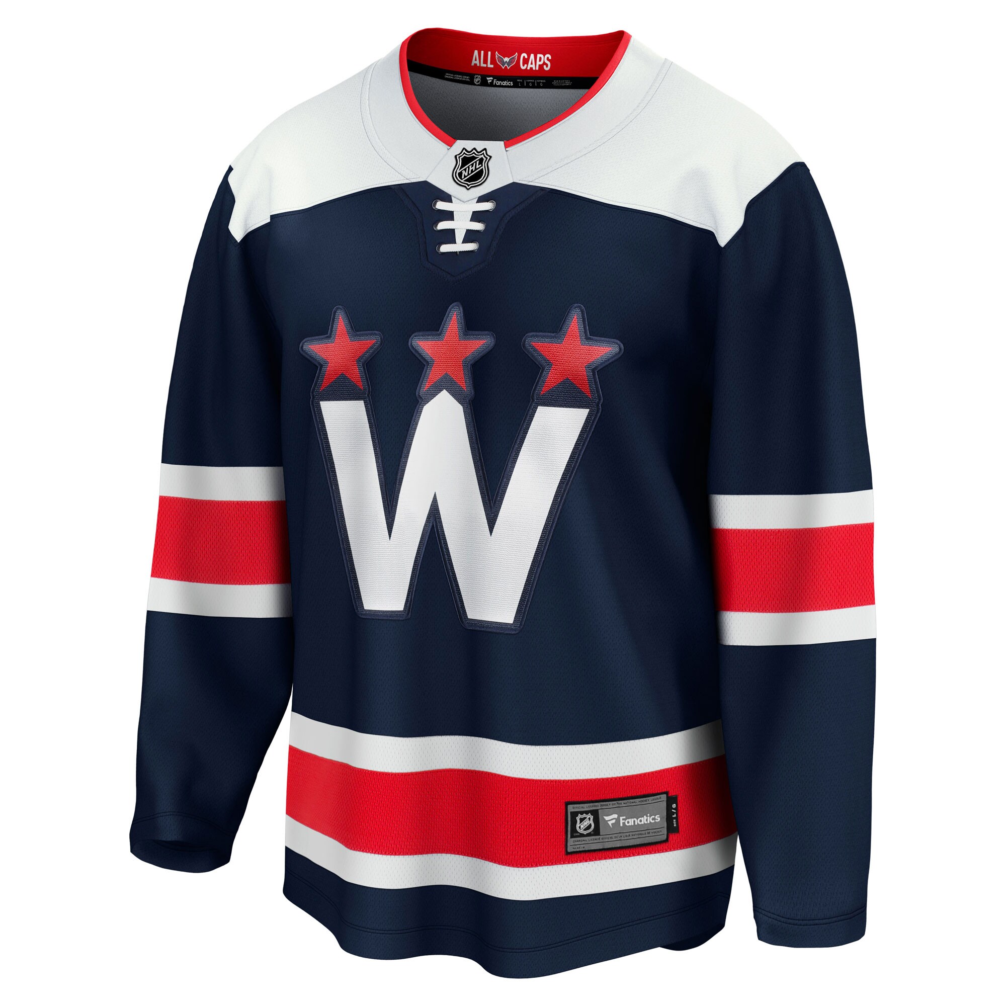 Washington Capitals Fanatics Alternate Premier Breakaway Jersey - Navy