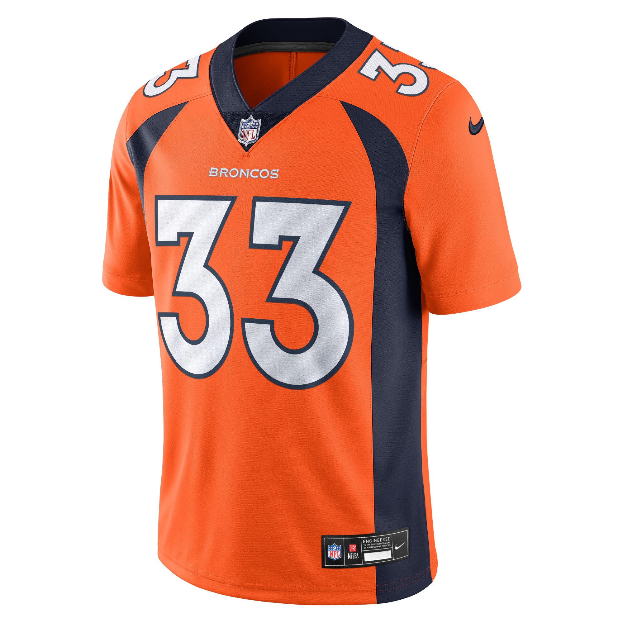Javonte Williams Denver Broncos   Vapor Untouchable Limited Jersey - Orange
