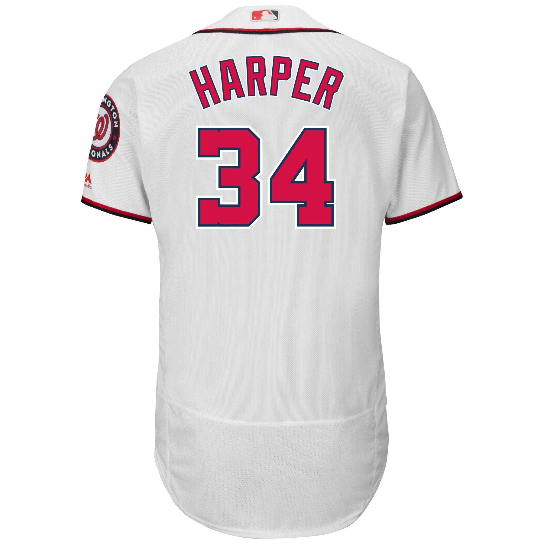 Bryce Harper Washington Nationals Majestic 2017 Flex Base Authentic Jersey - White