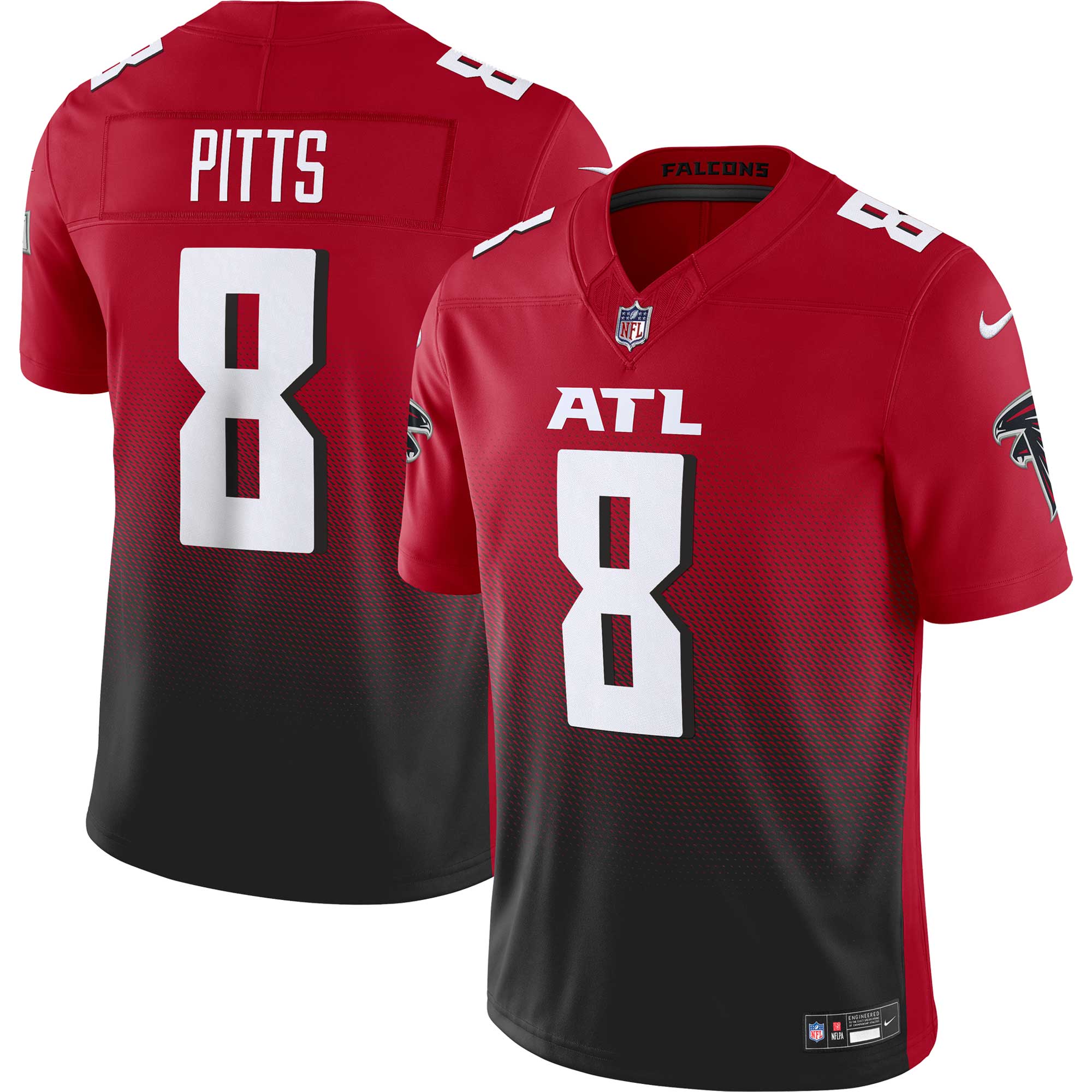Kyle Pitts Atlanta Falcons  Vapor F.U.S.E. Limited Jersey - Red