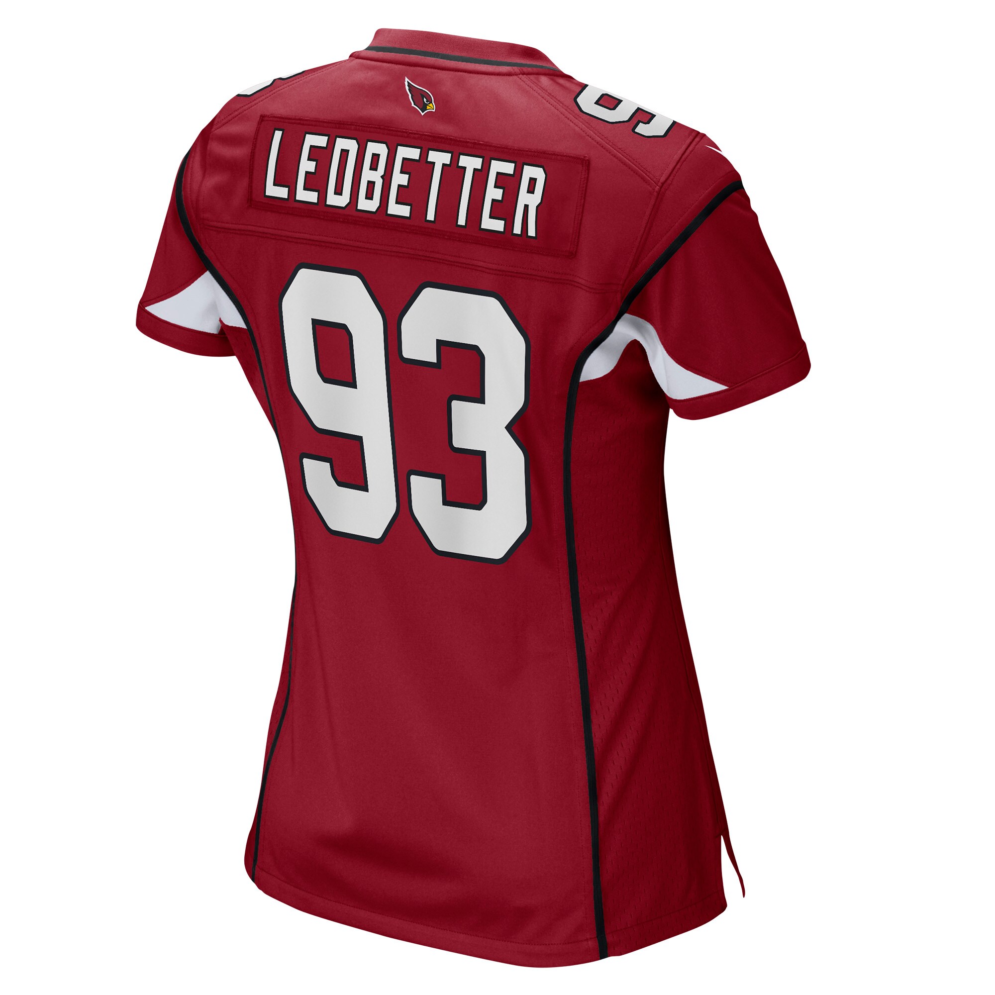 Jonathan Ledbetter Arizona Cardinals  Women's Game Jersey - Cardinal
