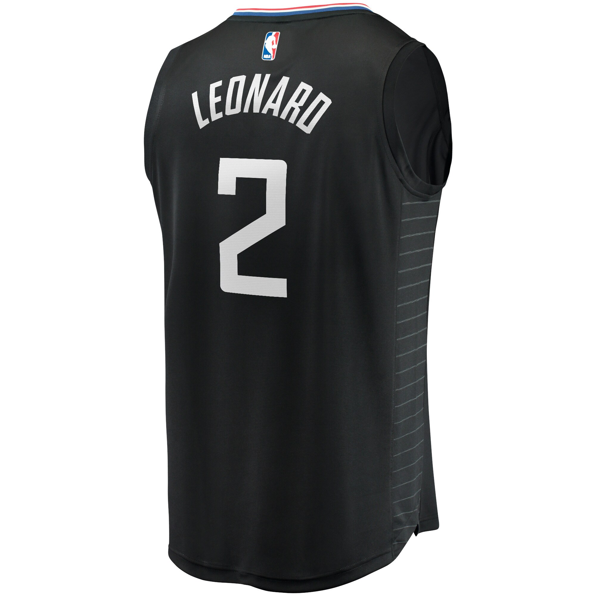 Kawhi Leonard LA Clippers Fanatics Youth Fast Break Player Jersey - Black - Statement Edition