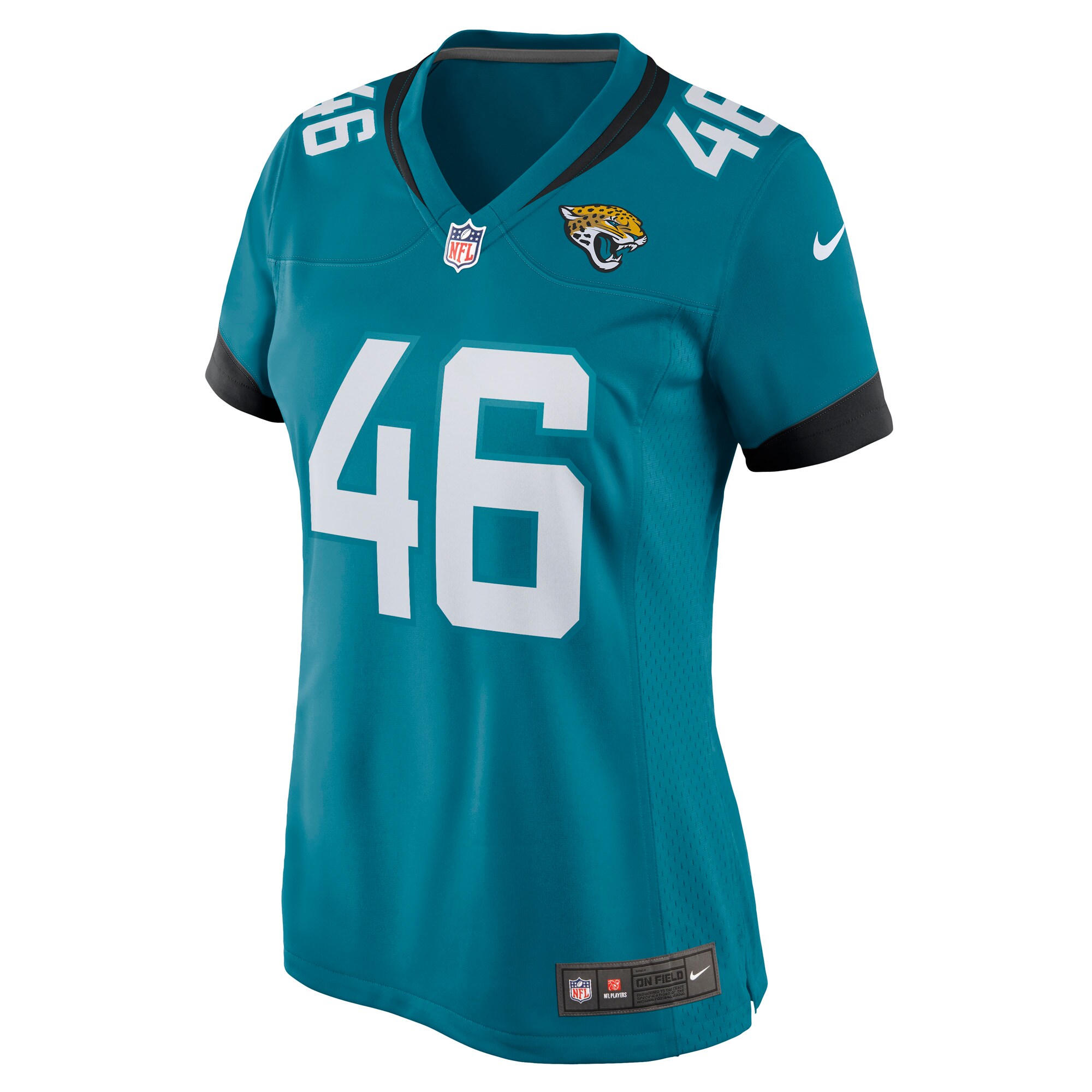 Ross Matiscik Jacksonville Jaguars  Women's Game Jersey - Teal